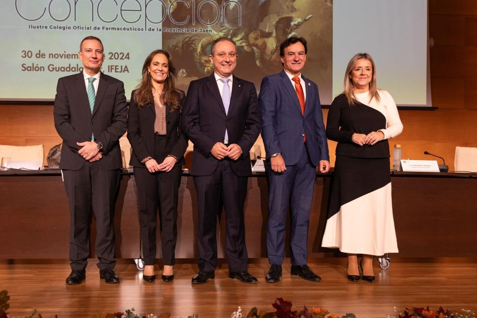 Acto institucional del Colegio de Farmacéuticos de Jaén con motivo de la festividad de su patrona