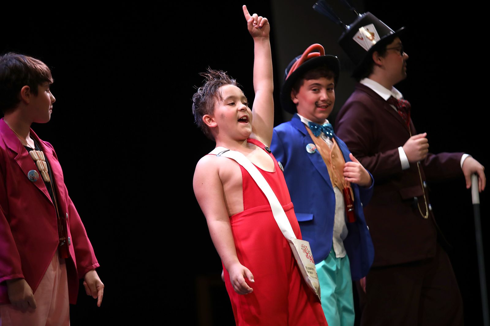 Cuarteto infantil (primer premio) 'Los que no ganan pa bonobús'