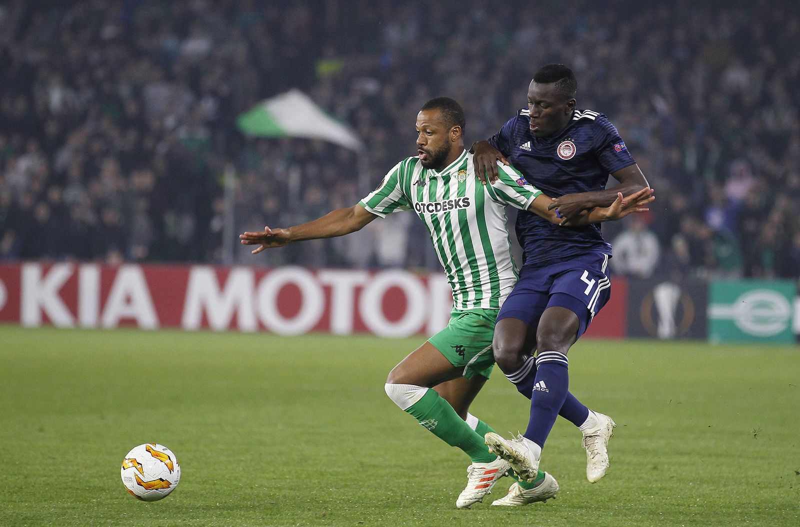 Las imágenes del Betis-Olympiacos