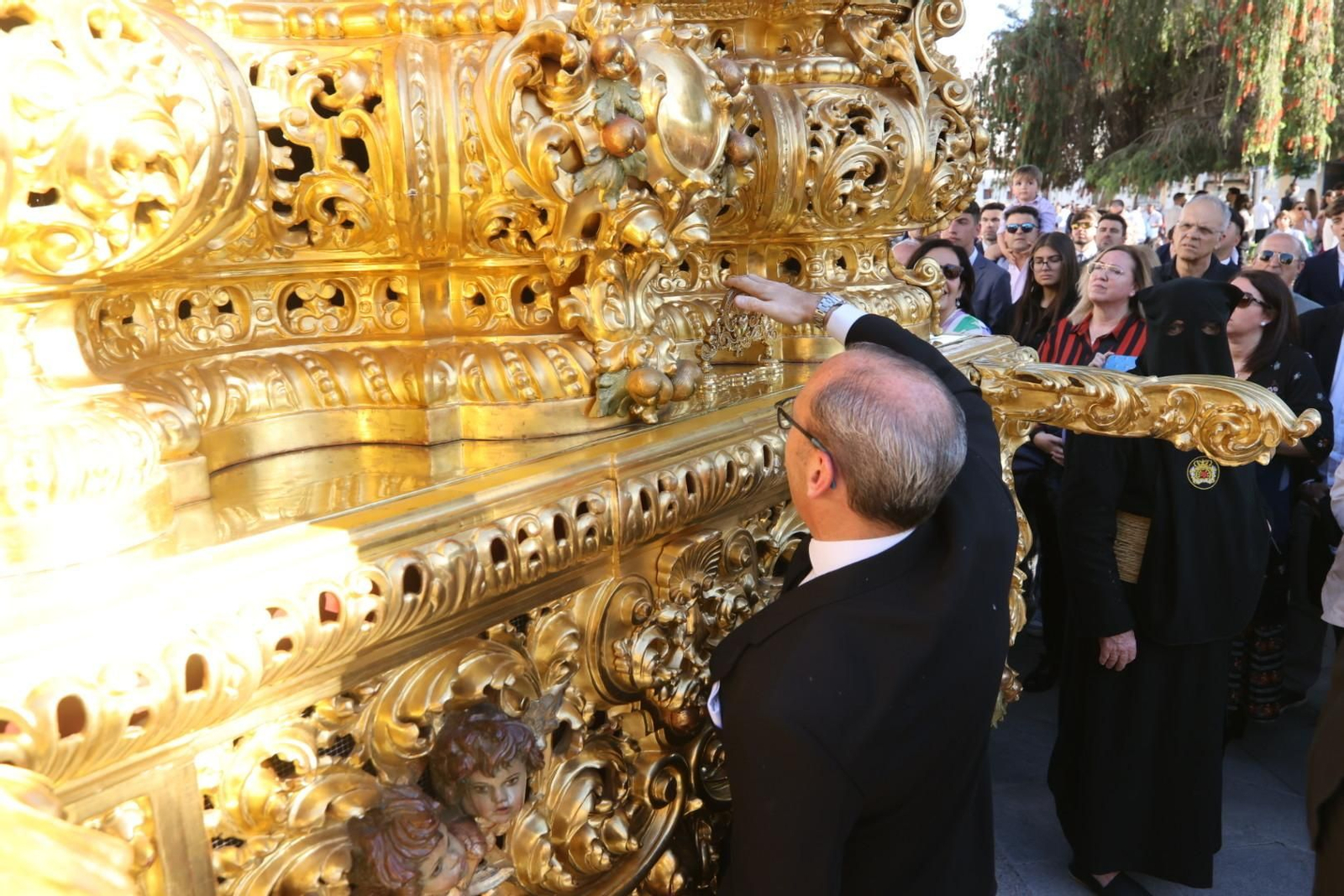 Las imágenes de la hermandad de Las Angustias