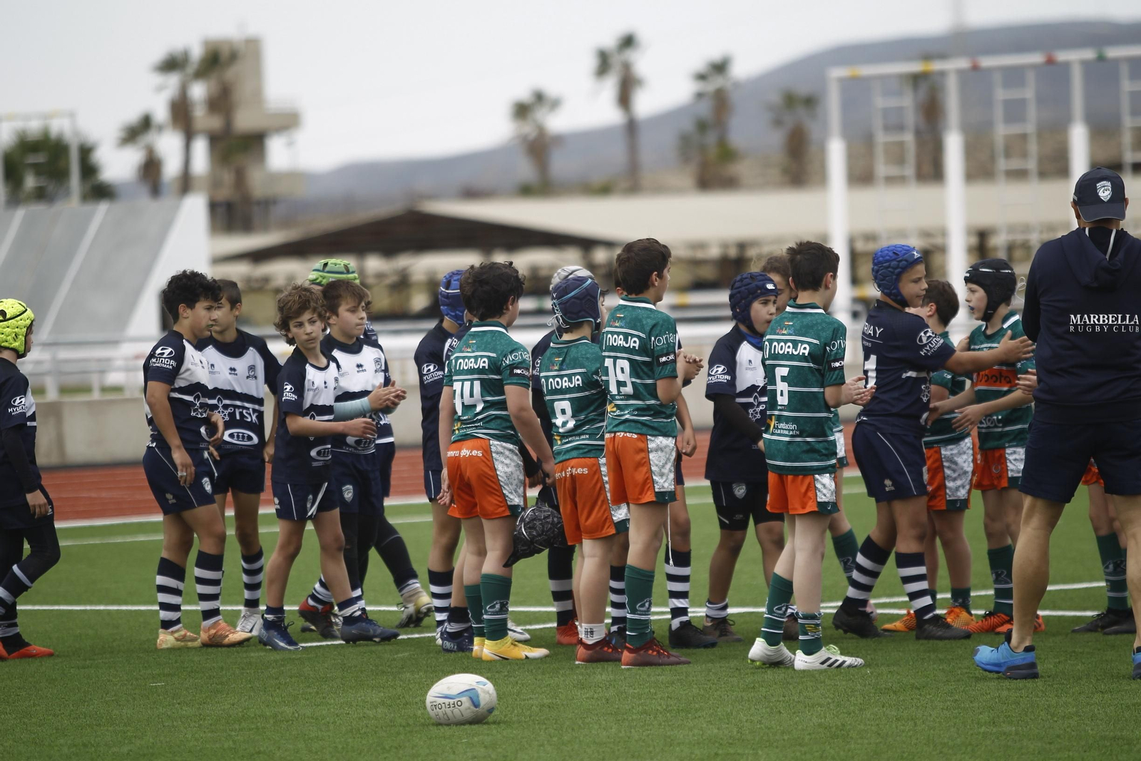 Fotogalería rugby sub-12 andaluz en la Base de La Legión. Viator (Almería)