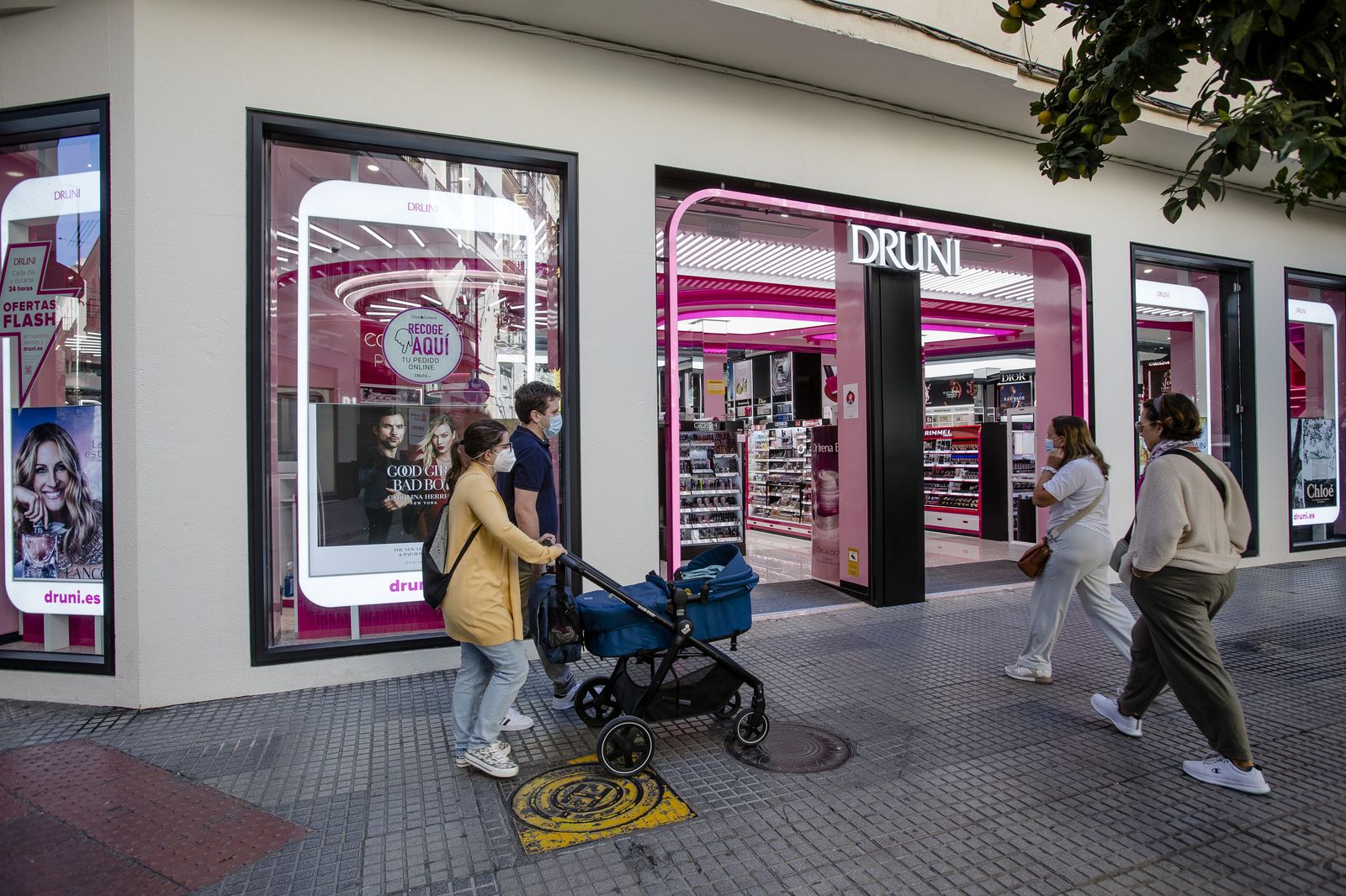La perfumería Druni, que abrió el jueves en la plaza del Palillero.