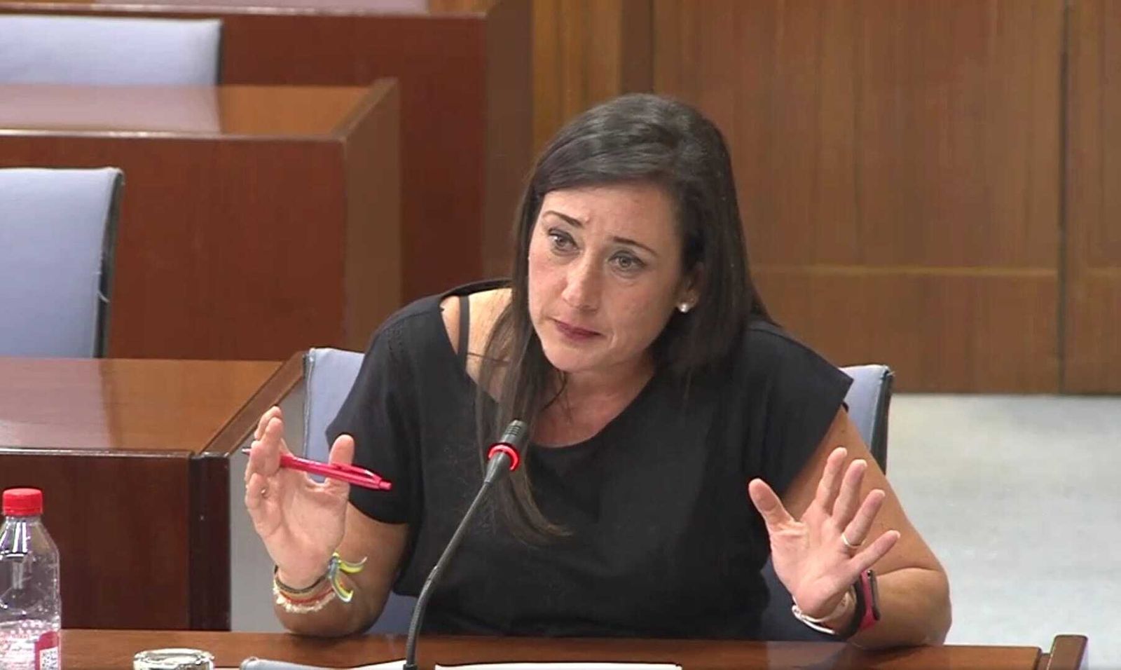 Rocío Arrabal, durante su intervención.