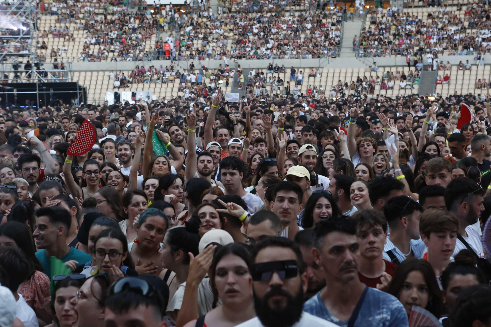 Las Imágenes del concierto de Rosalía