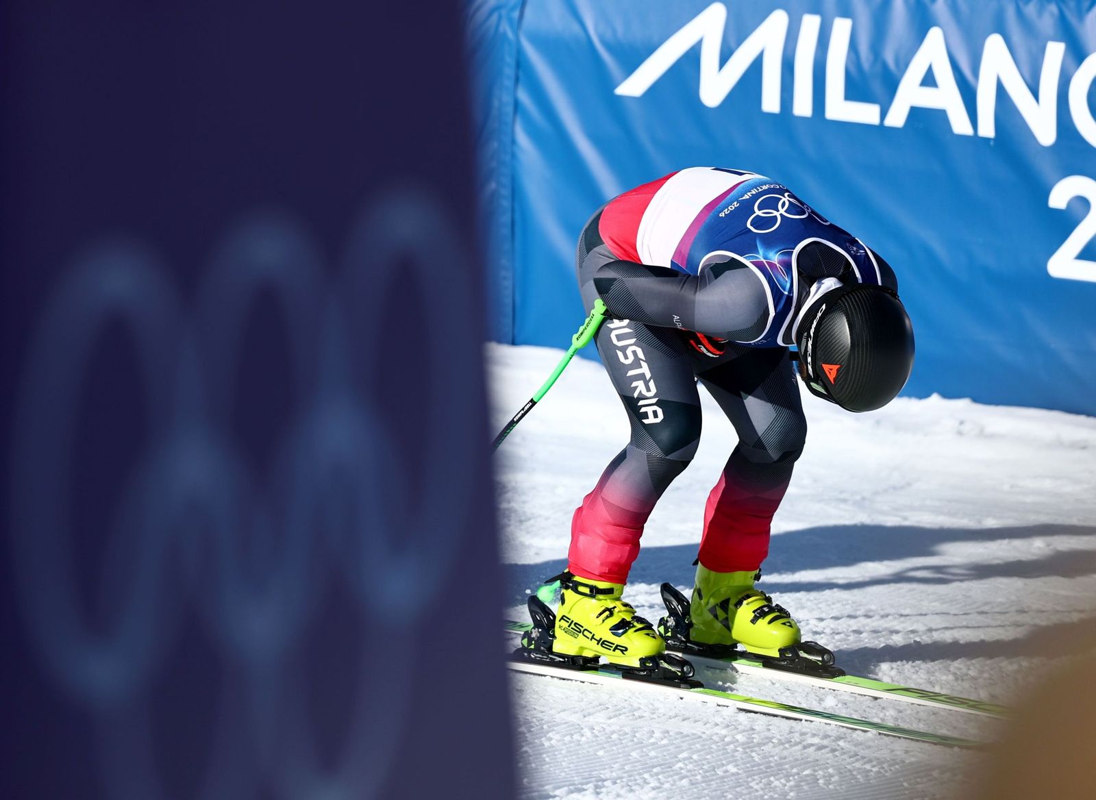 Las espectaculares fotos del descenso masculino en los Juegos Olímpicos de invierno