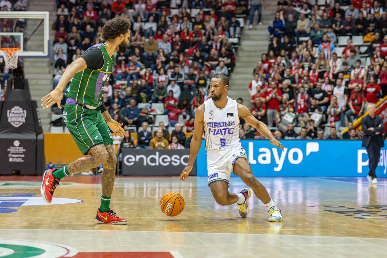 Bàsquet Girona-Unicaja, en fotos