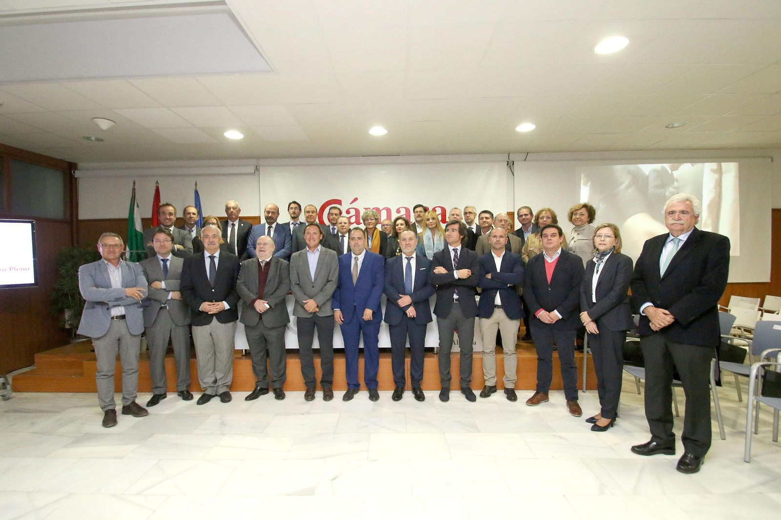 Fotogalería de la toma de posesión de Jerónimo Pérez como presidente de la Cámara de Comercio