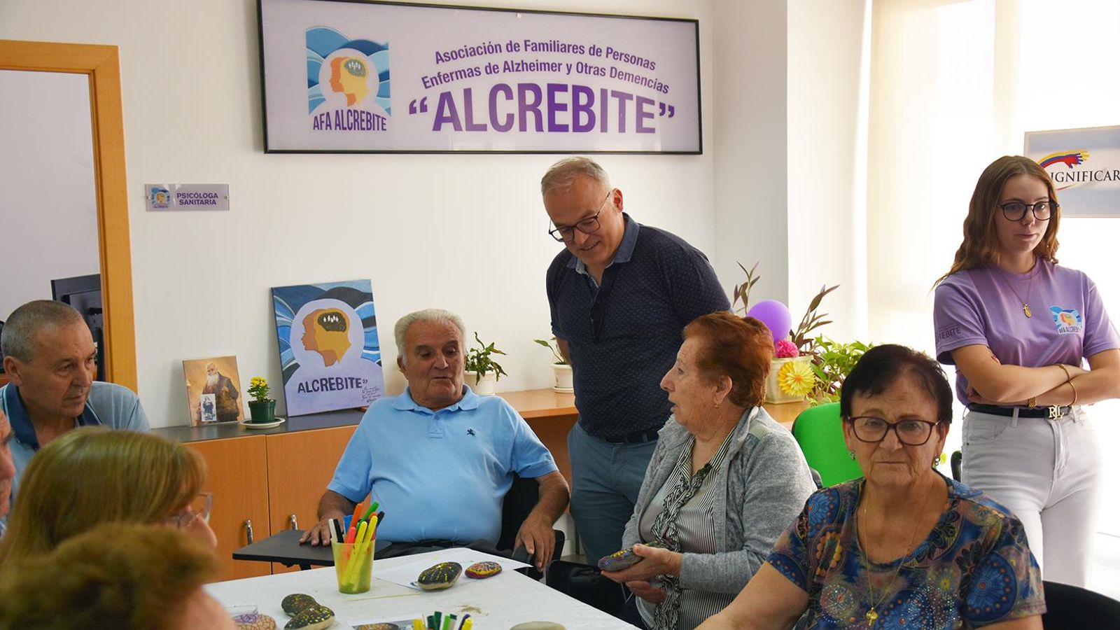 El alcalde bastetano, Pedro J. Ramos visita Alcrebite