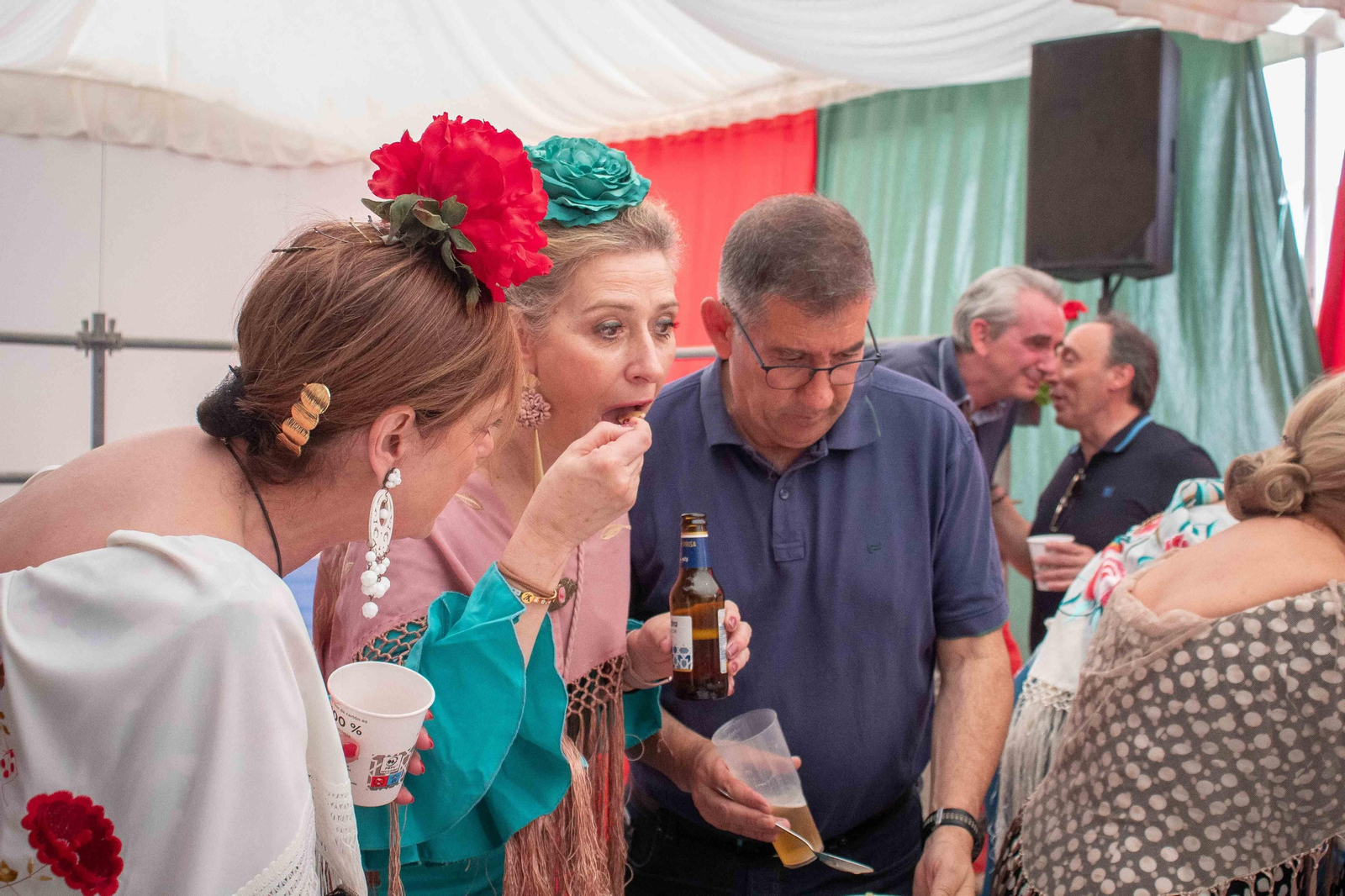 Tradición, gastronomía y modernidad se fusionan en la Feria del Corpus de Granada, en imágenes