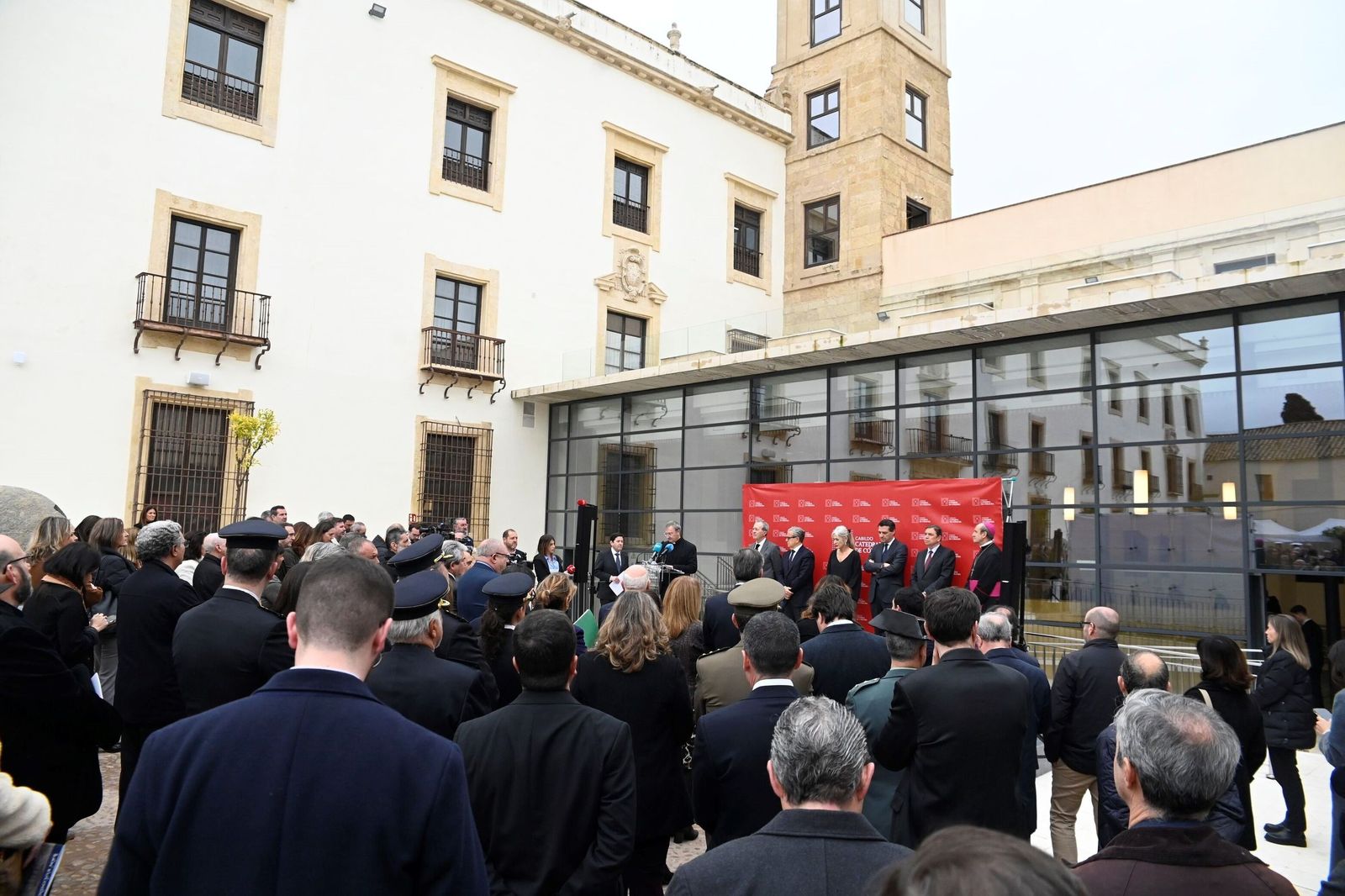 La inauguración del centro de recepción de la Mezquita-Catedral de Córdoba, en imágenes