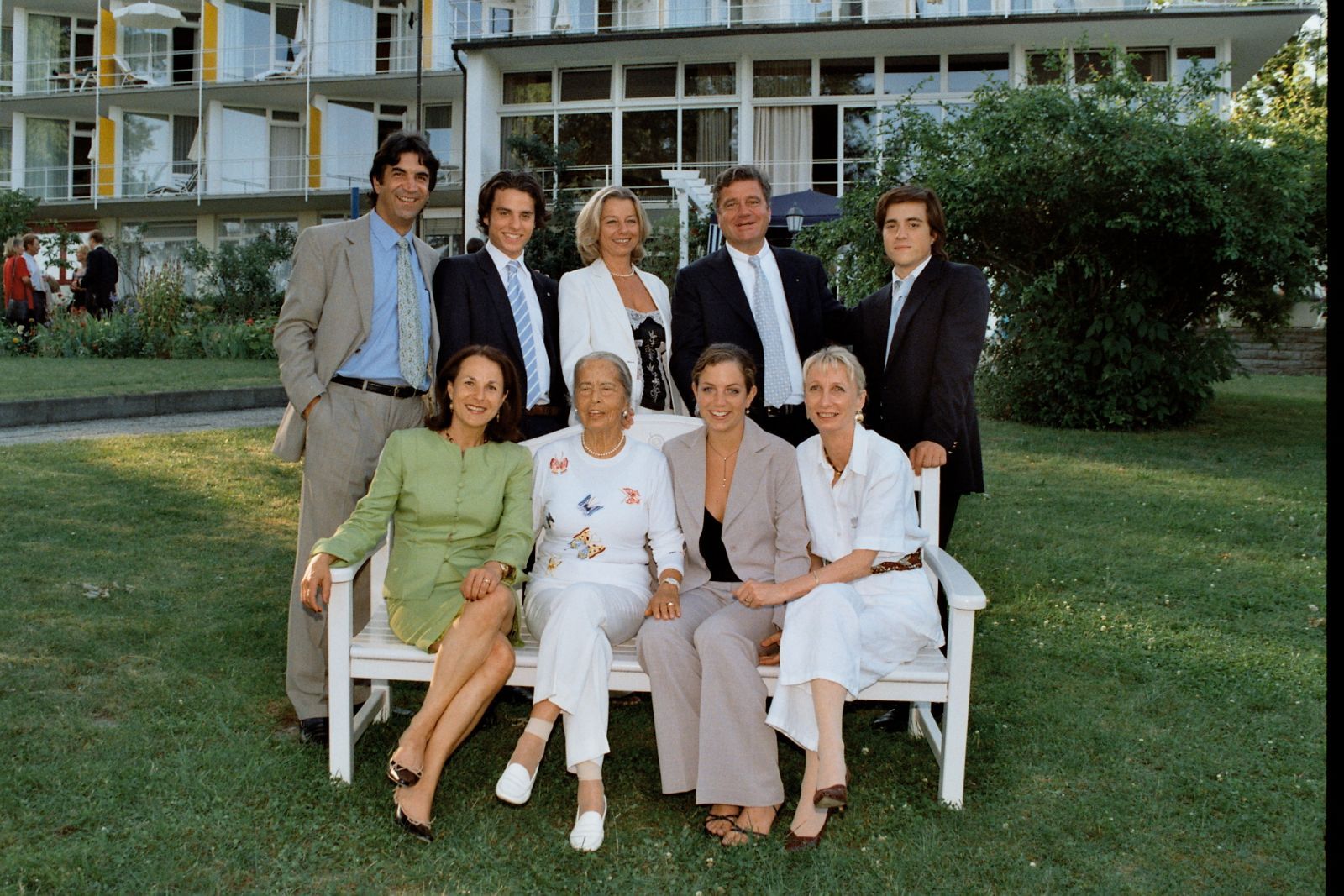 Tres generaciones de la familia Buchinger.