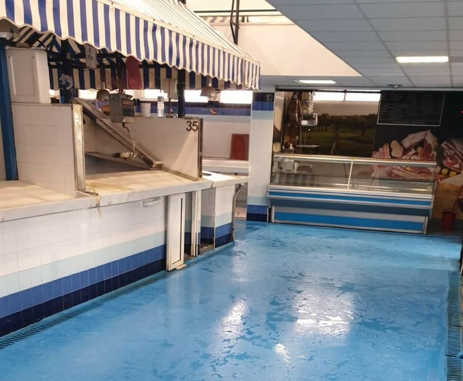 El mercado de abastos de Ayamonte.