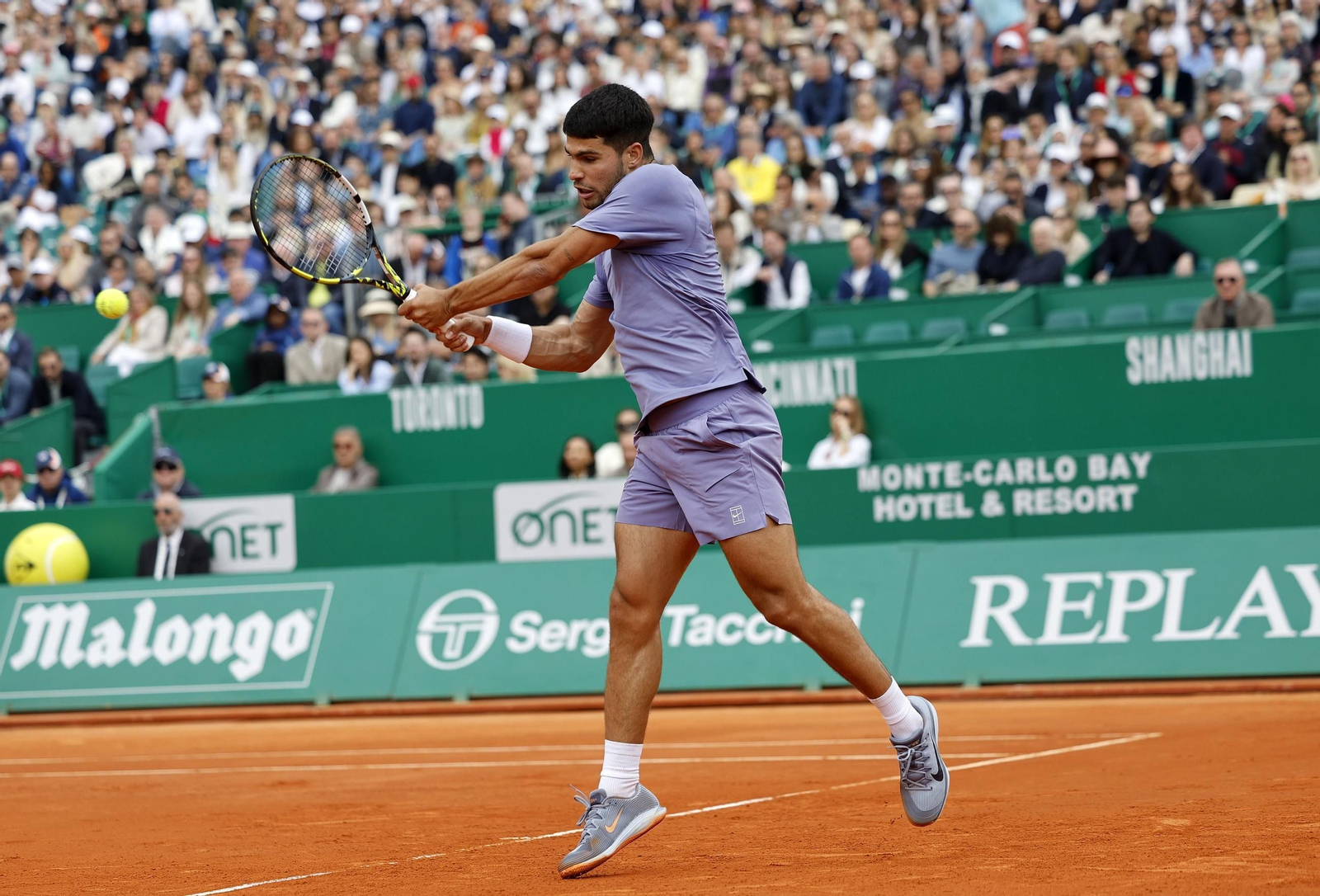 Las fotos del Davidovich-Alcaraz del Masters 1000 de Montecarlo