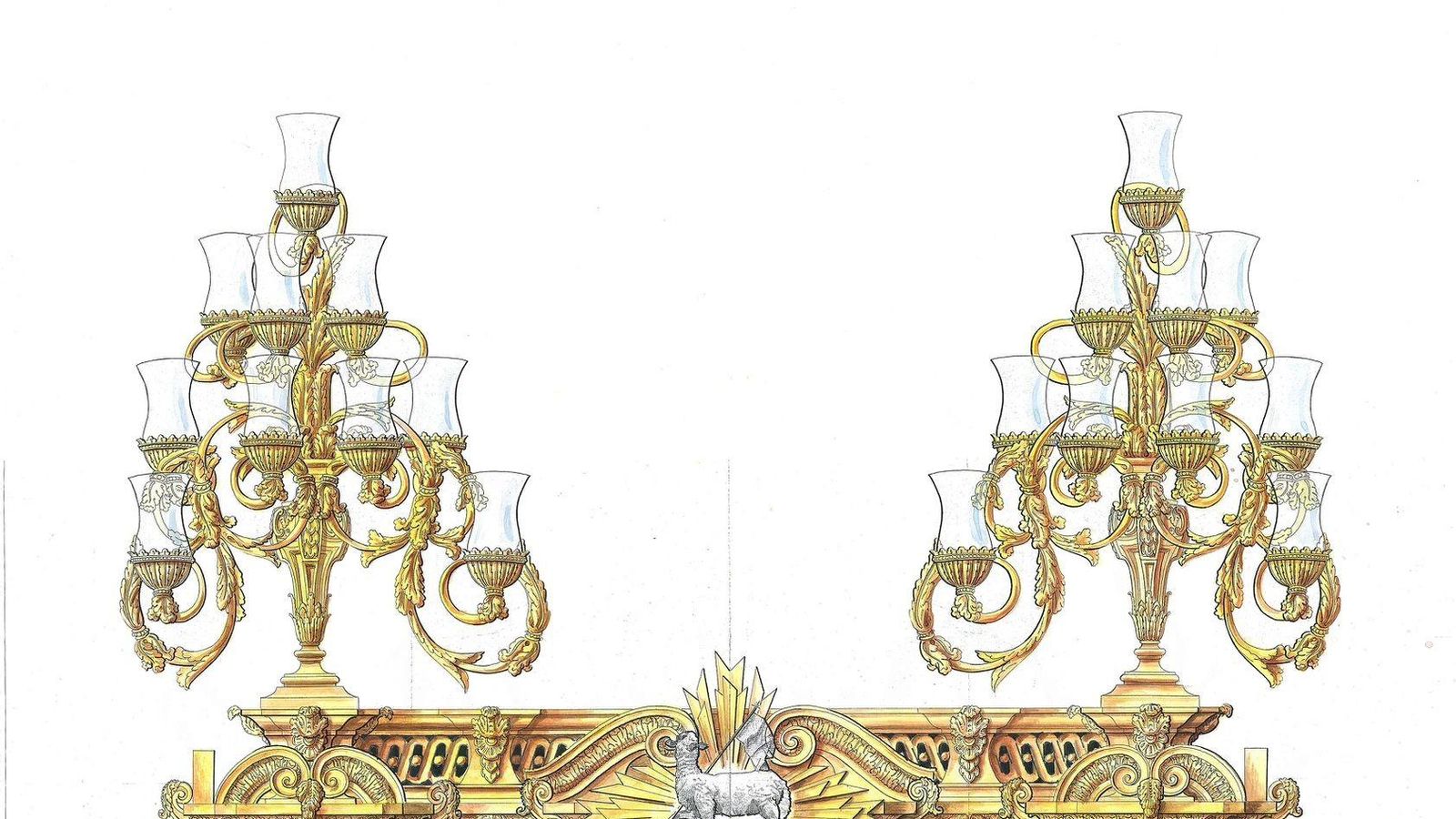 Frontal del nuevo paso de misterio.