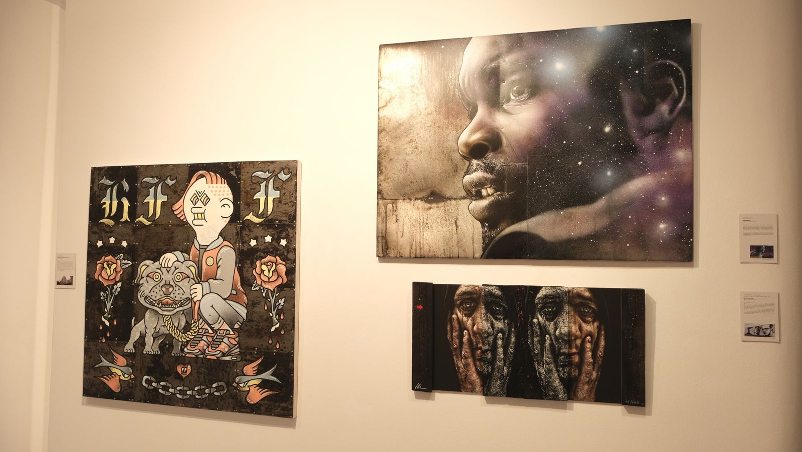 Imágenes de la exposición 'De la Calle al Museo'. Museo de Arte de Almería