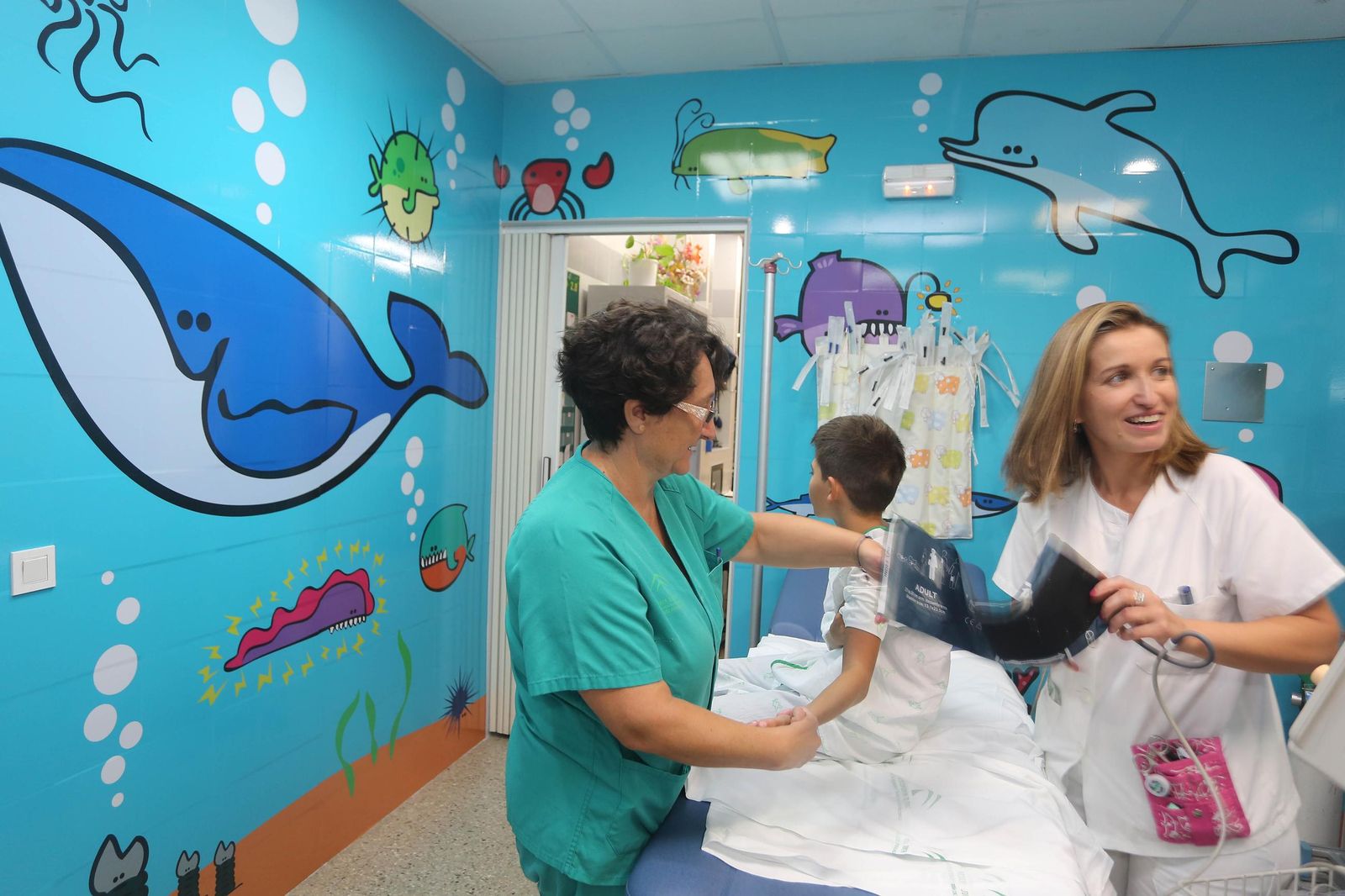 Imagen de archivo de una sala de pediatría.