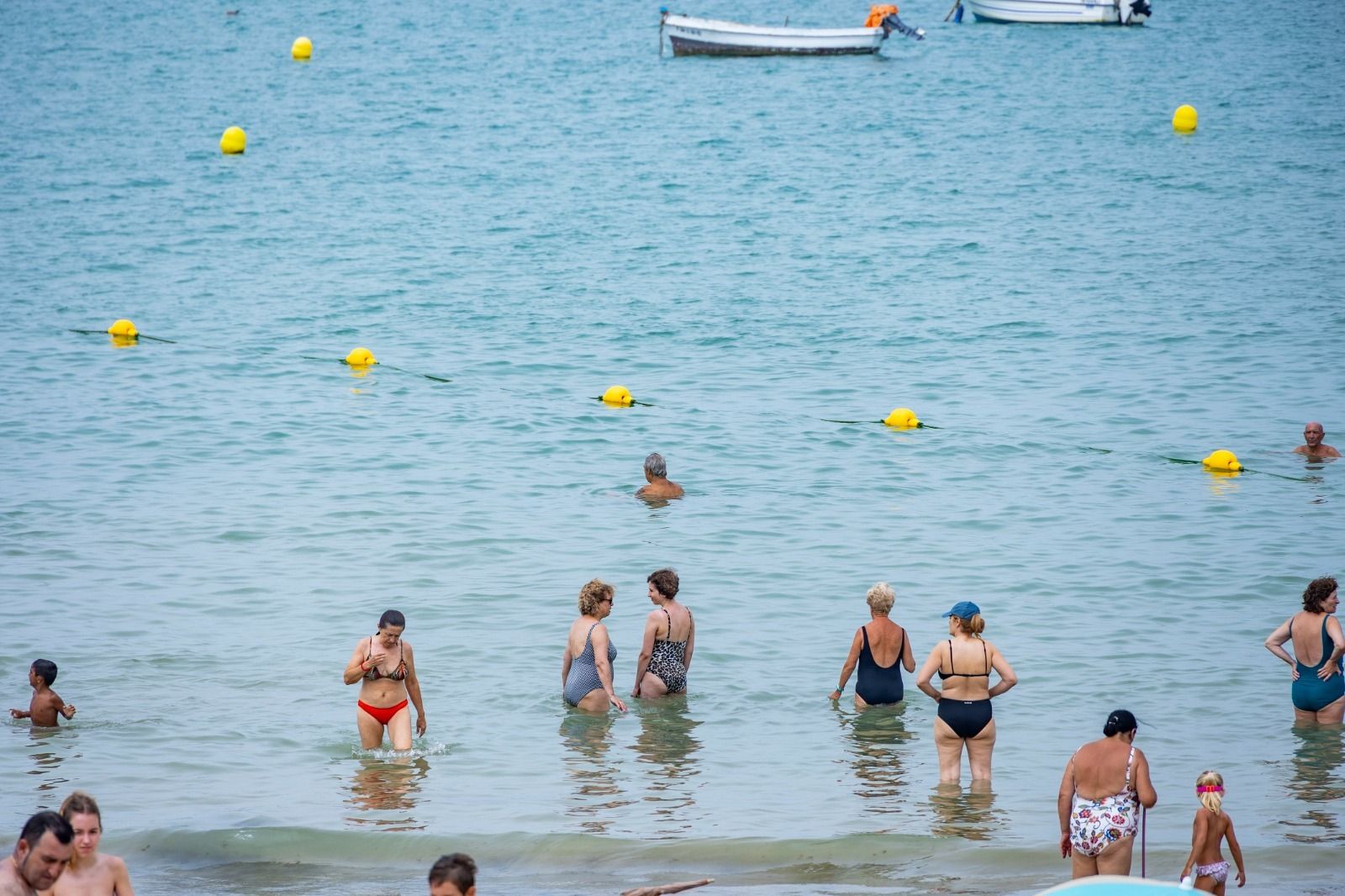 Las imágenes de la ola de calor en Cádiz
