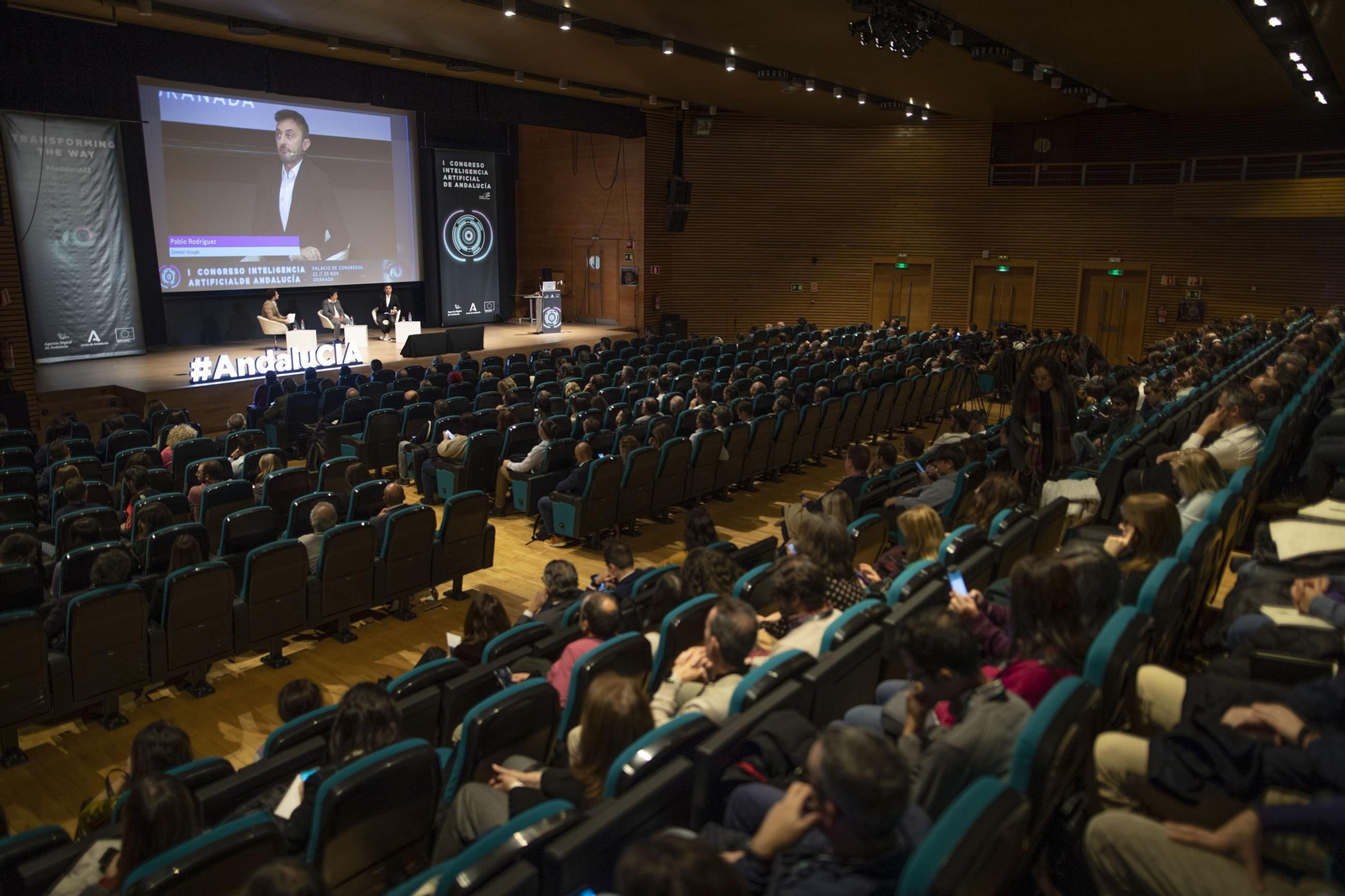 Imagen de archivo del primer Congreso de IA de Andalucía, celebrado en Granada