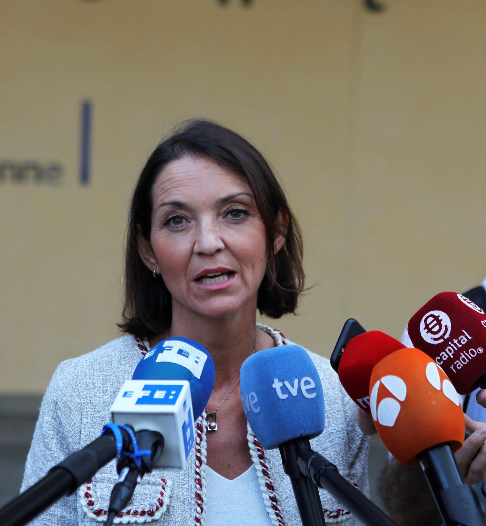 La ministra de Industria, Comercio y Turismo, Reyes Maroto.