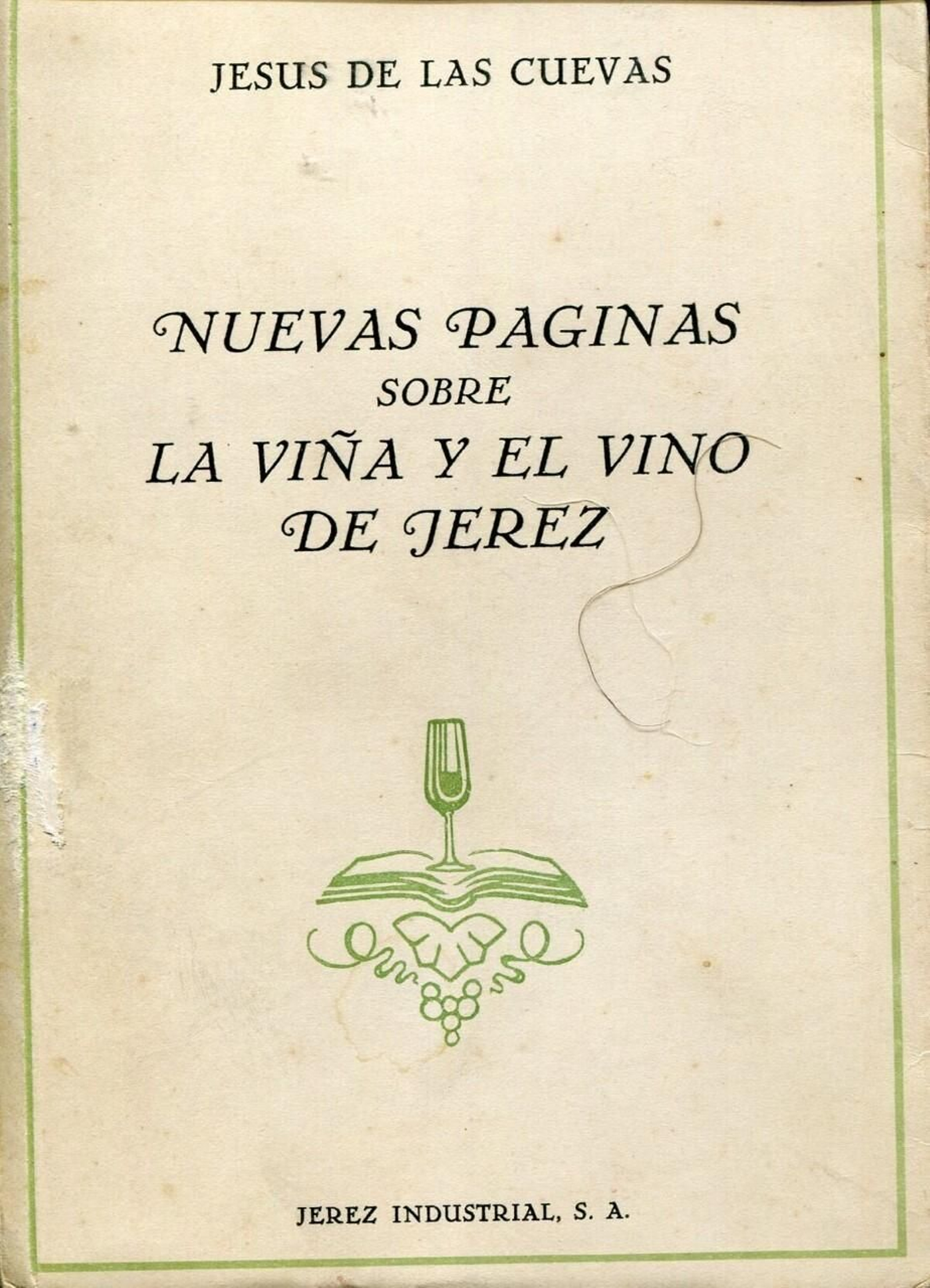 Nuevas páginas sobre la viña y el vino de Jerez.