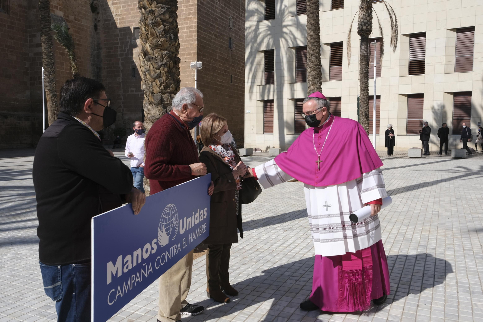 Fotogalería toma posesión nuevo Obispo Coadjutor de Almería, Antonio Gómez Cantero.
