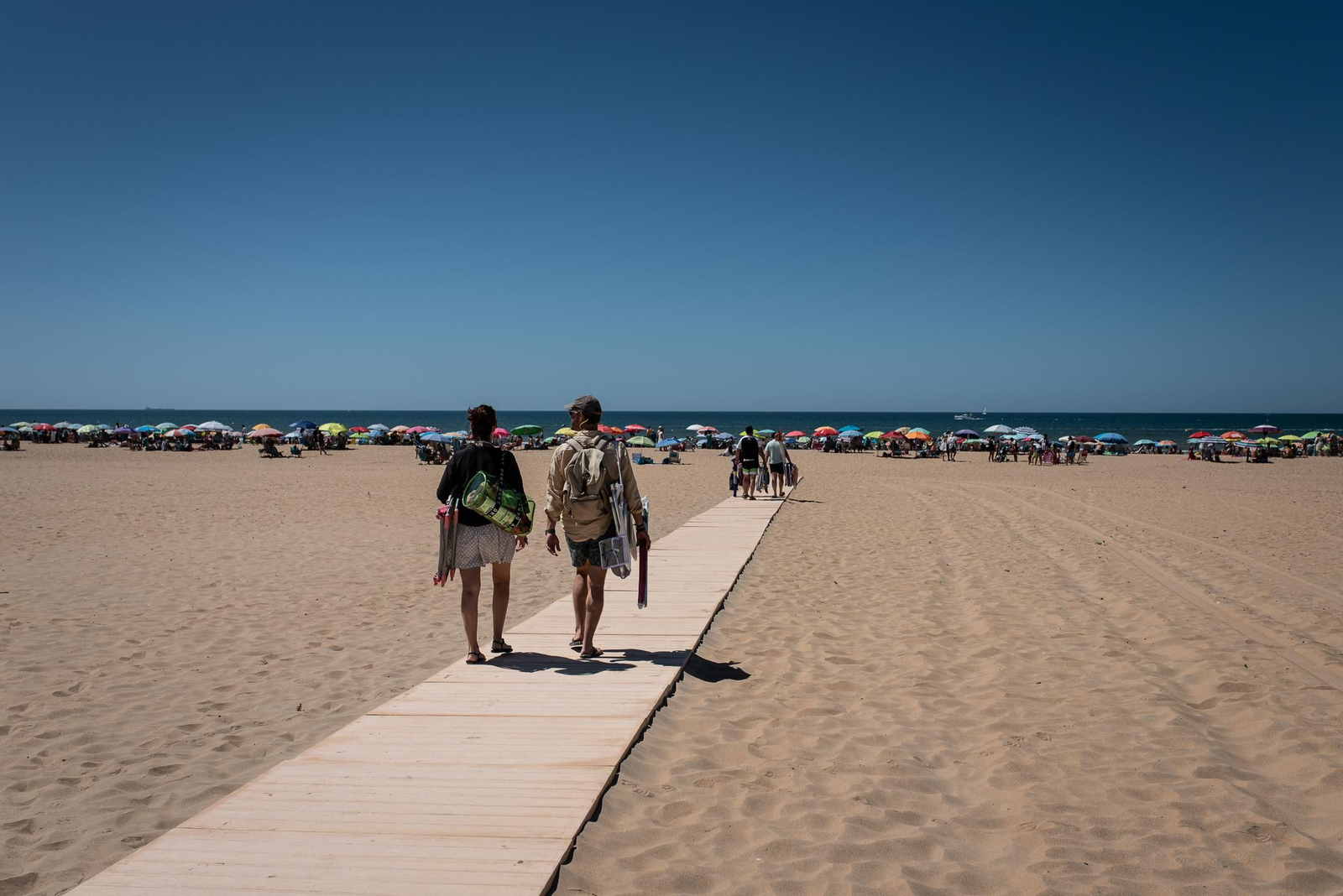 El Domingo de playa en imágenes