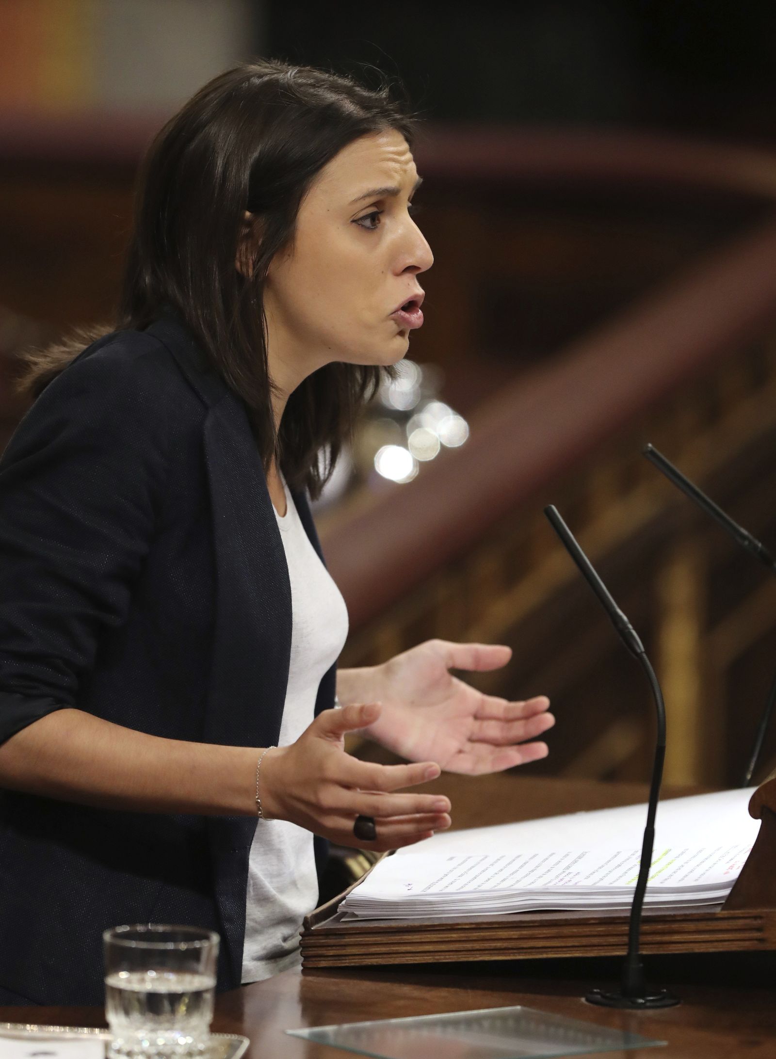 La moción de censura de Podemos contra Rajoy en imágenes