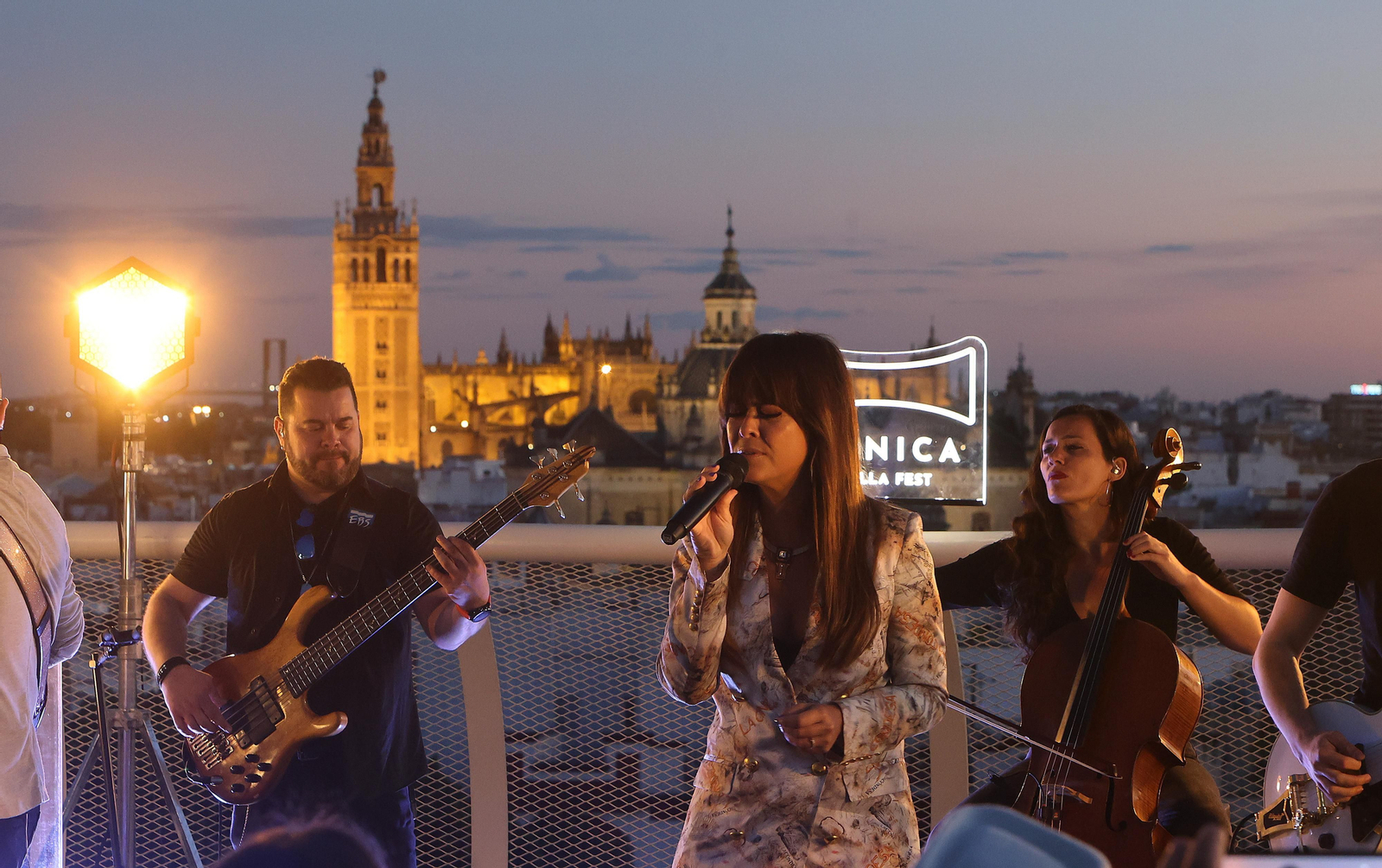 Concierto de Vanesa Martín en las setas