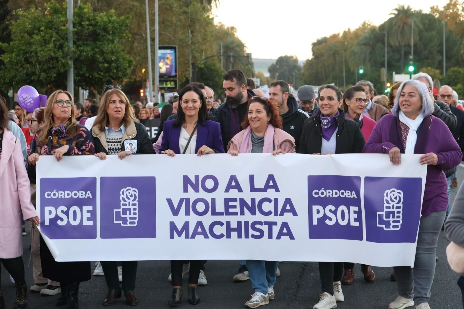 La manifestación del 25N en Córdoba, en imágenes