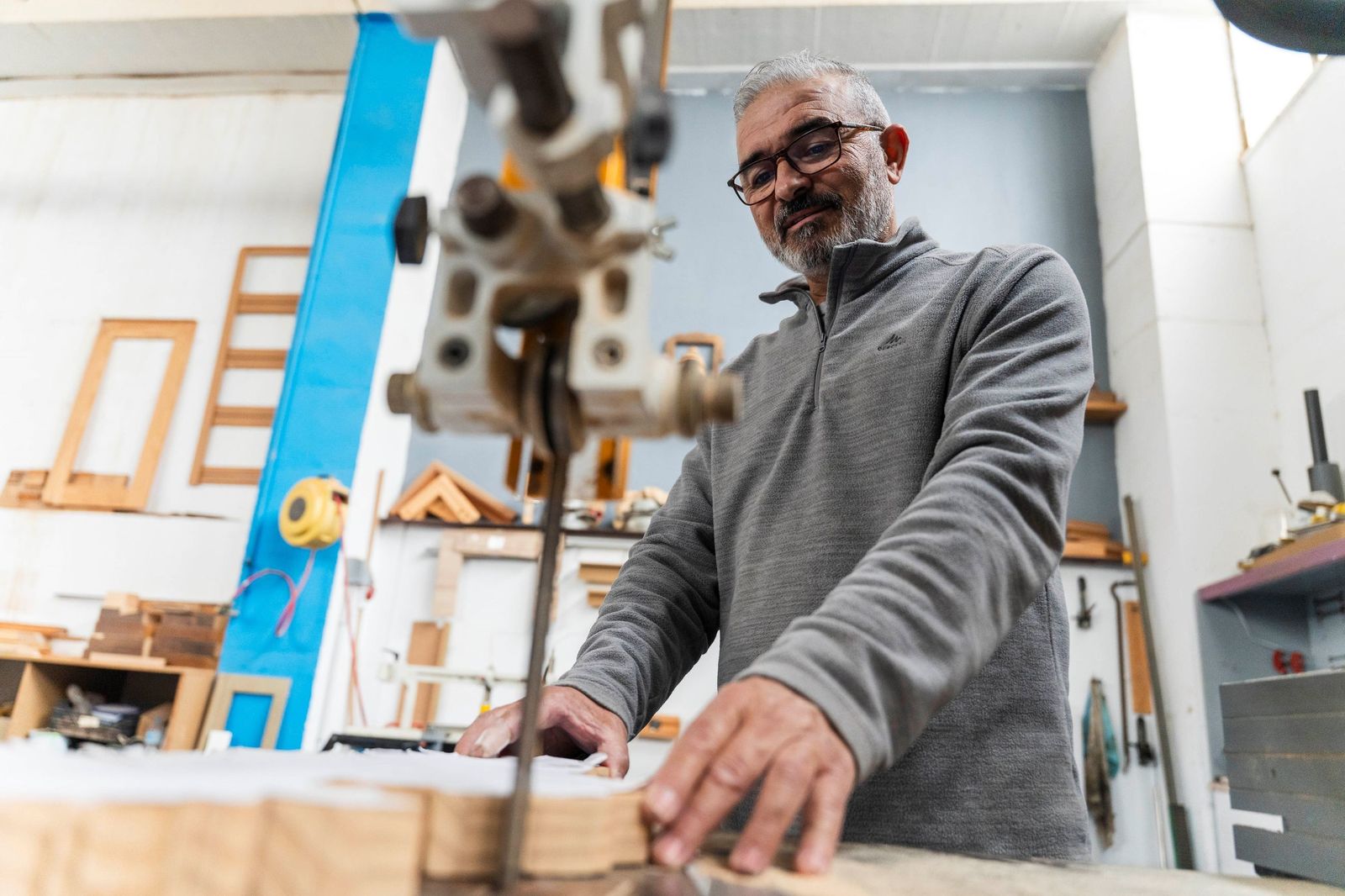 Carpinterías, un negocio tradicional que busca savia nueva, en imágenes