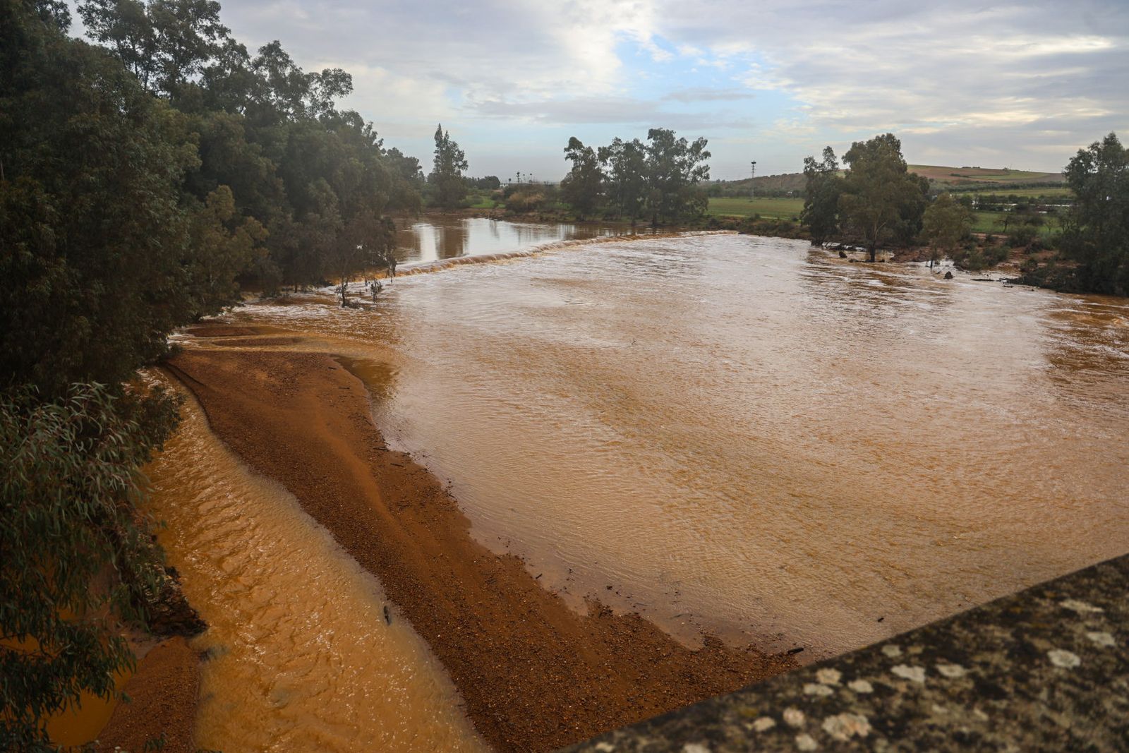 Fotografías del río Tinto a su paso por Niebla
