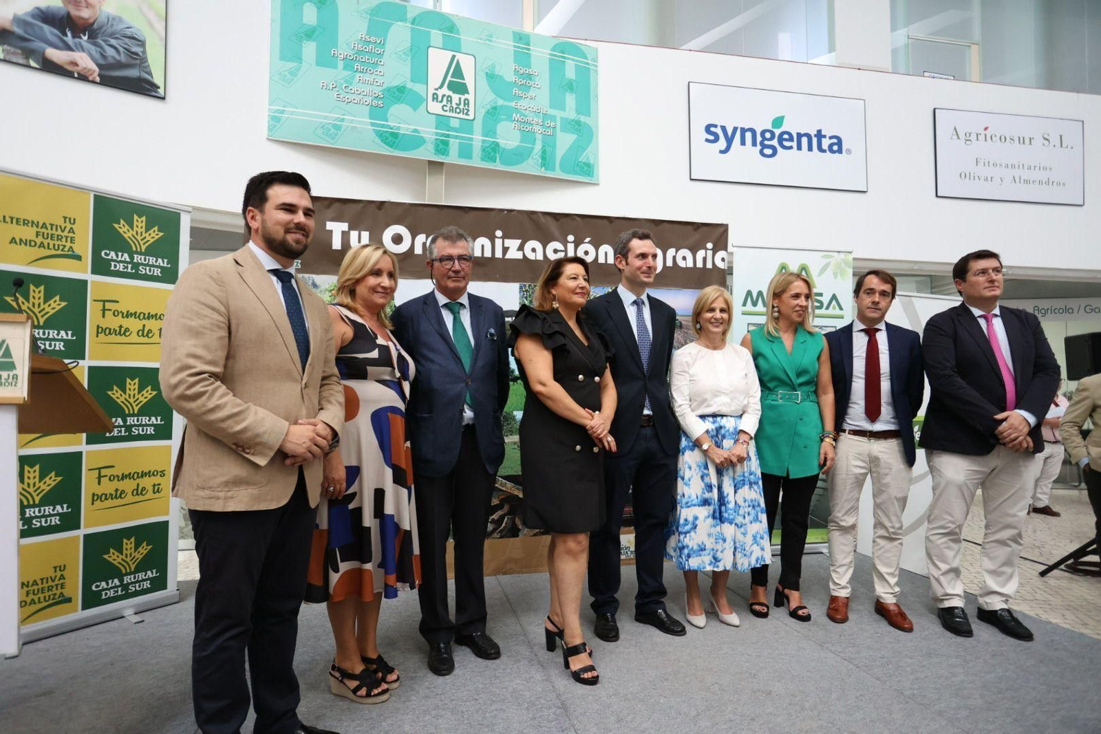 Celebración de la asamblea de Asaja en Jerez, acto al que ha asistido la presidenta de la Diputación, Almudena Martínez. Celebración de la asamblea de Asaja en Jerez, acto al que ha asistido la presidenta de la Diputación, Almudena Martínez.