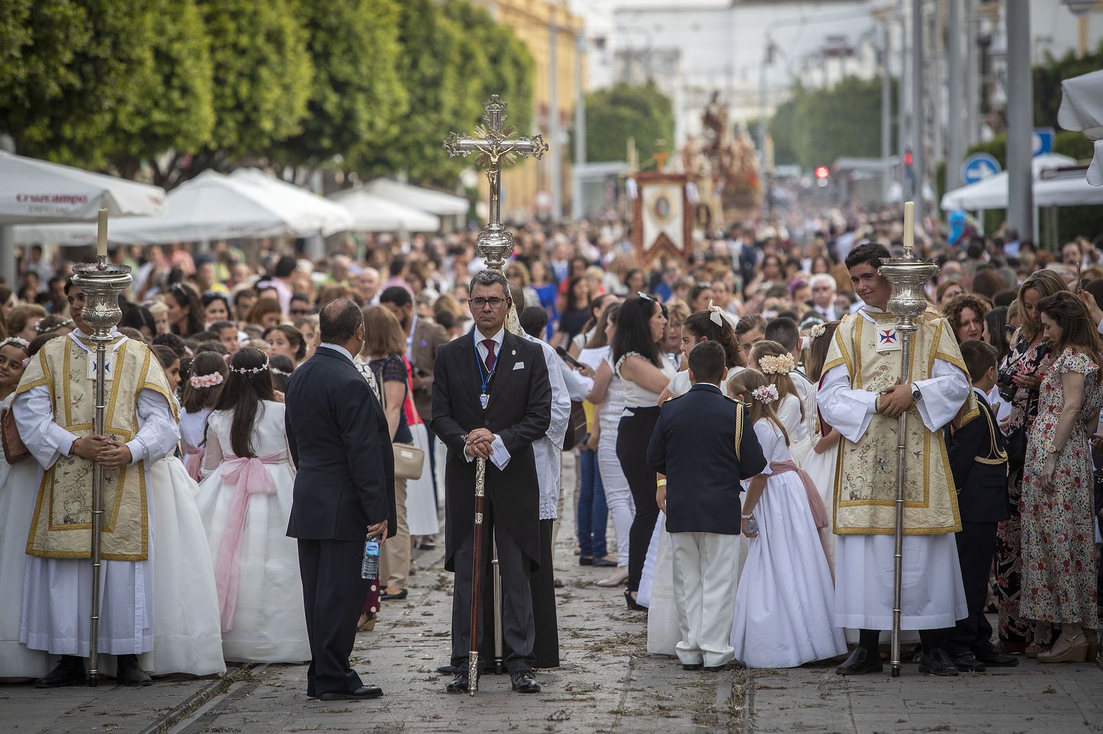 La procesión del Corpus Christi en San Fernando, de 2019