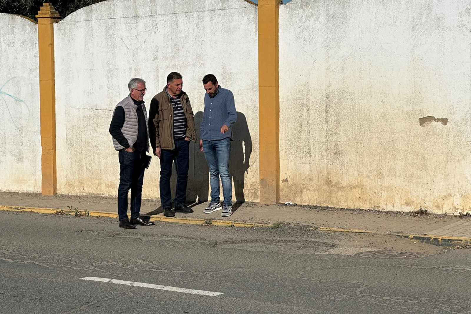 Plan de asfaltado en San Juan del Puerto.