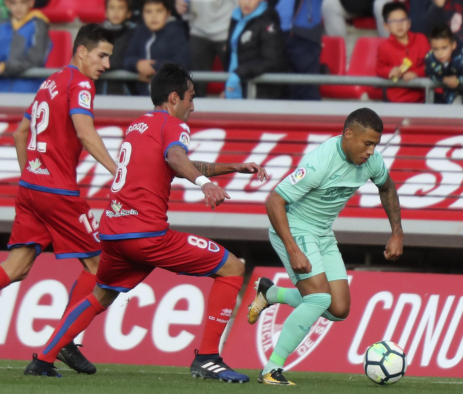 Las imágenes del Numancia-Granada