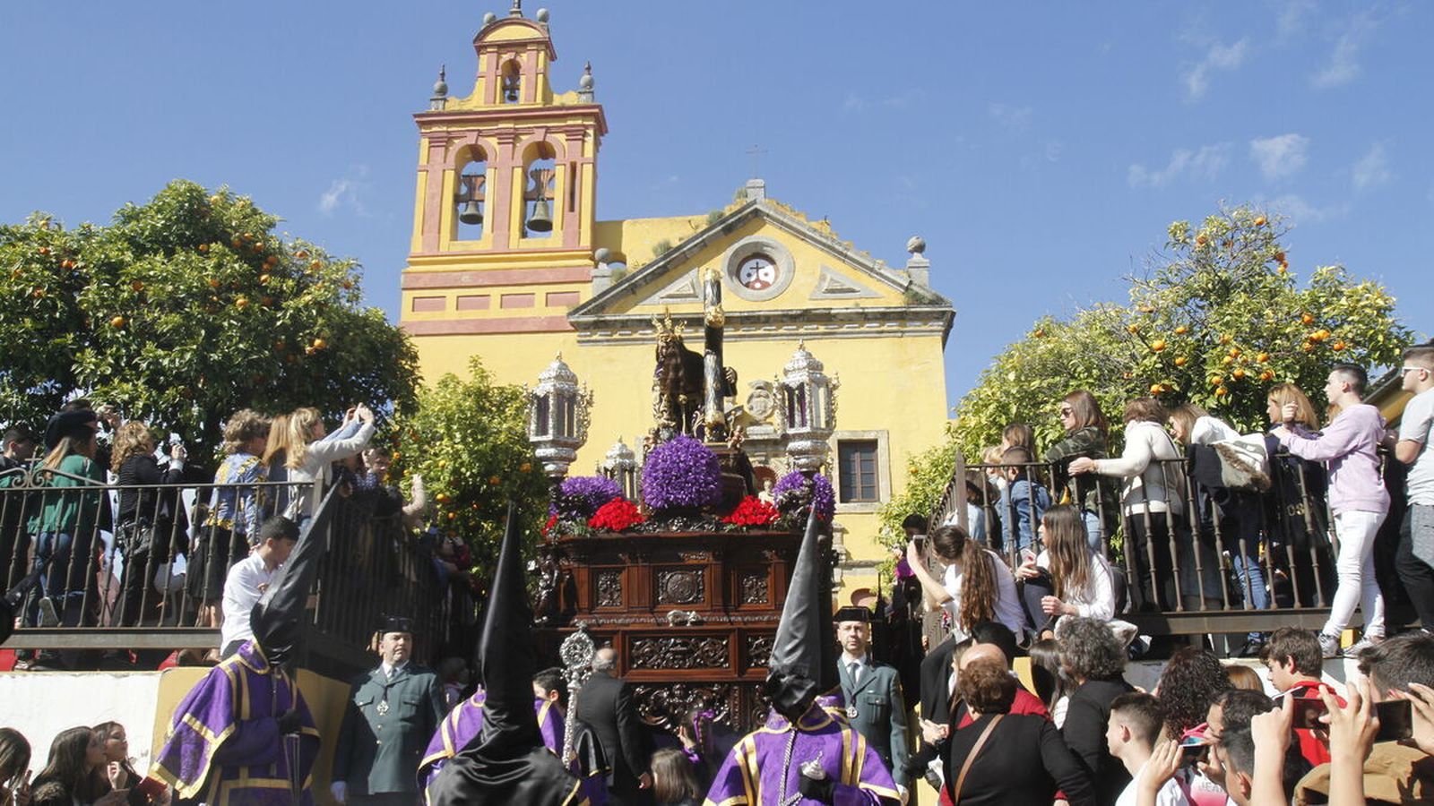 Nuestro Padre Jesús Caído, en la Cuesta de San Cayetano.