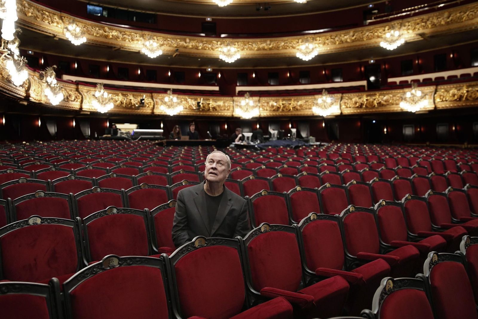El dramaturgo y director de escena estadounidense Robert Wilson.