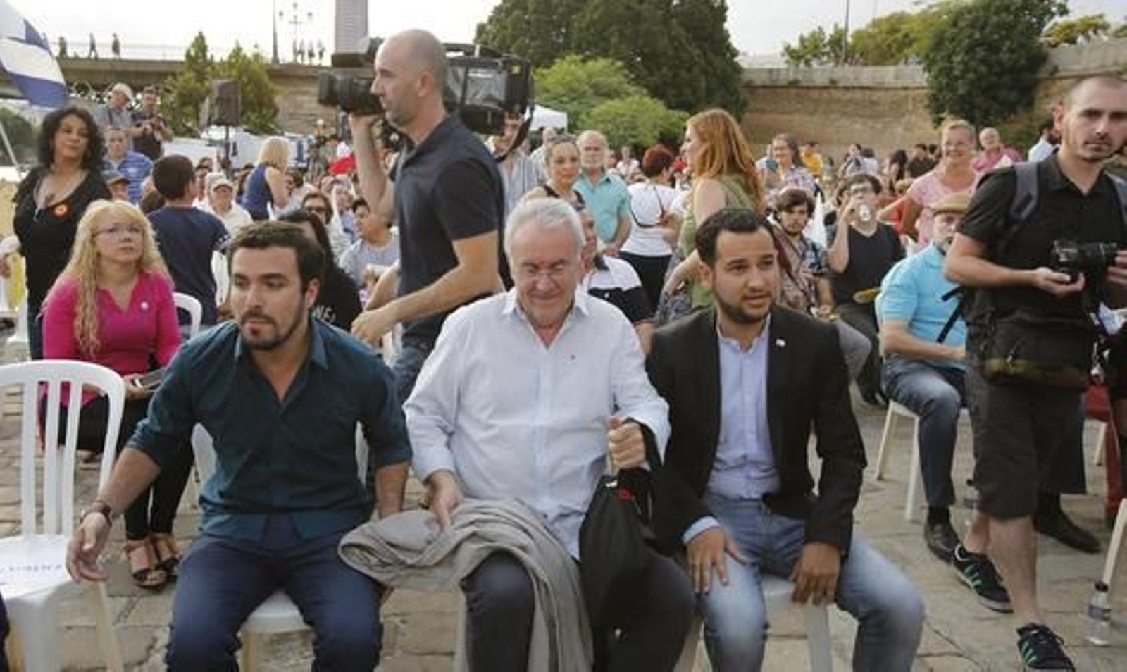 Cierre de campaña del candidato del IU, Daniel González Rojas.

Foto: Antonio Pizarro