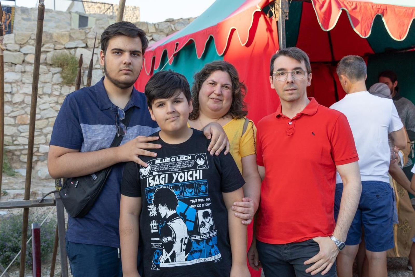 Moradores del Castillo de Jaén, recreación histórica de la Edad Media en el Cerro de Santa Catalina
