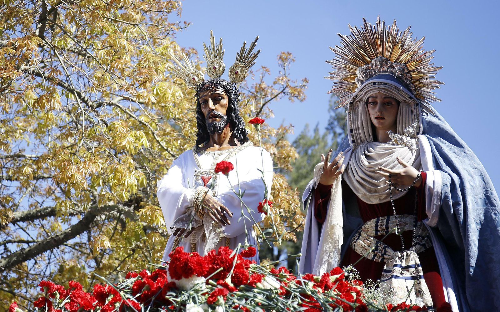 Las fotos del traslado del Cautivo