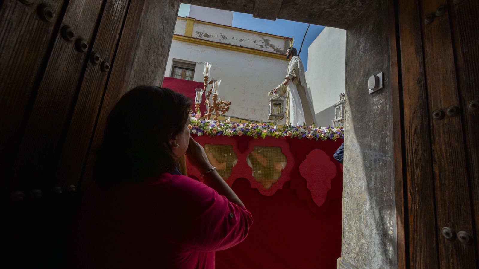 Fotos de la procesión del Resucitado en San Roque