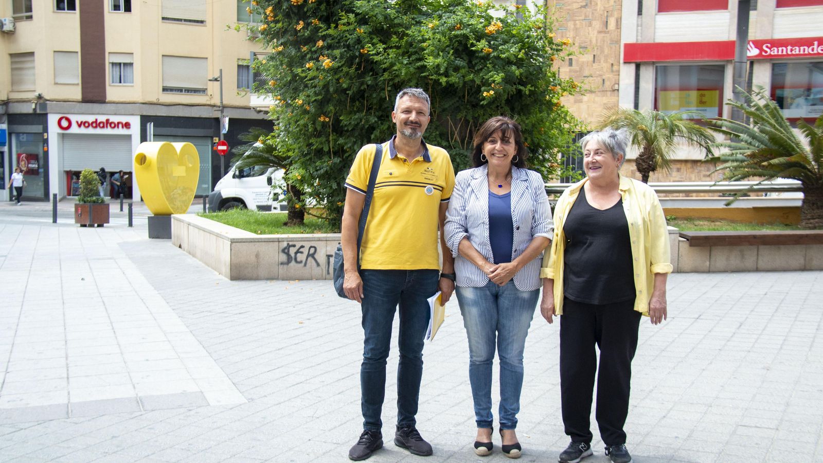 Los candidatos de los tres partidos que optan a representación municipal