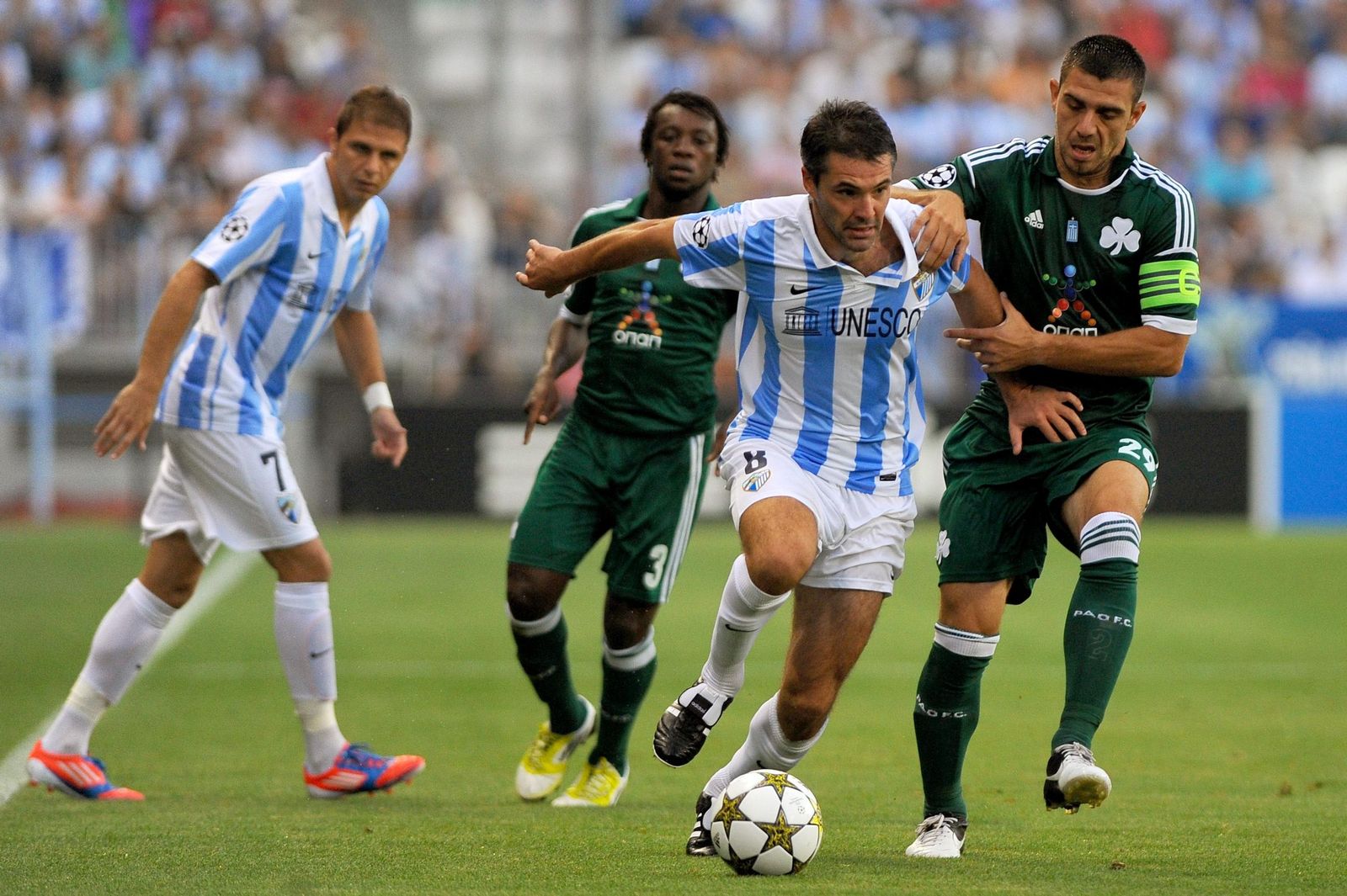 Las camisetas más icónicas del Málaga CF: Champions, Intertoto, UEFA, ascensos