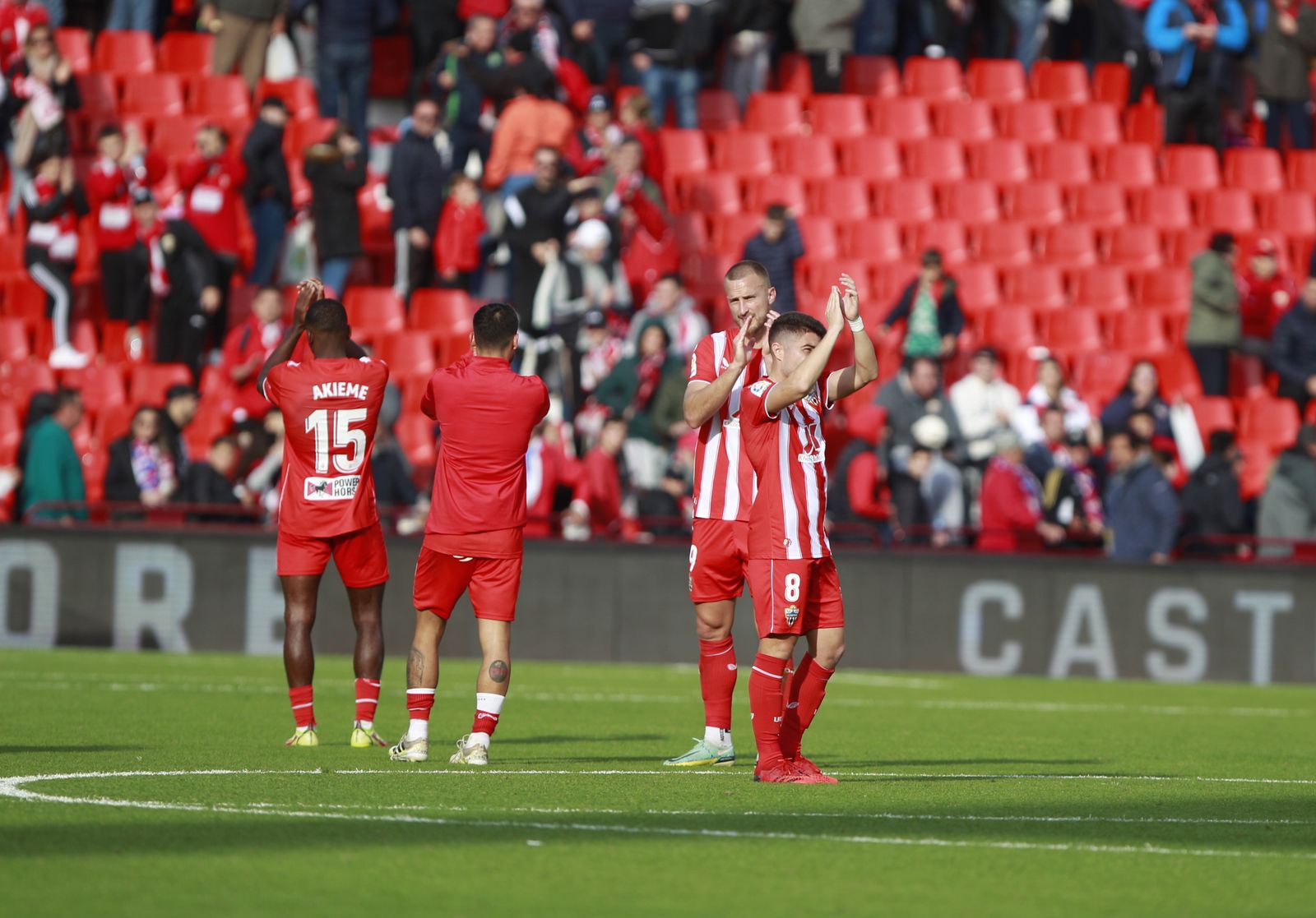 Imágenes del partido U.D. Almería-Real Sociedad