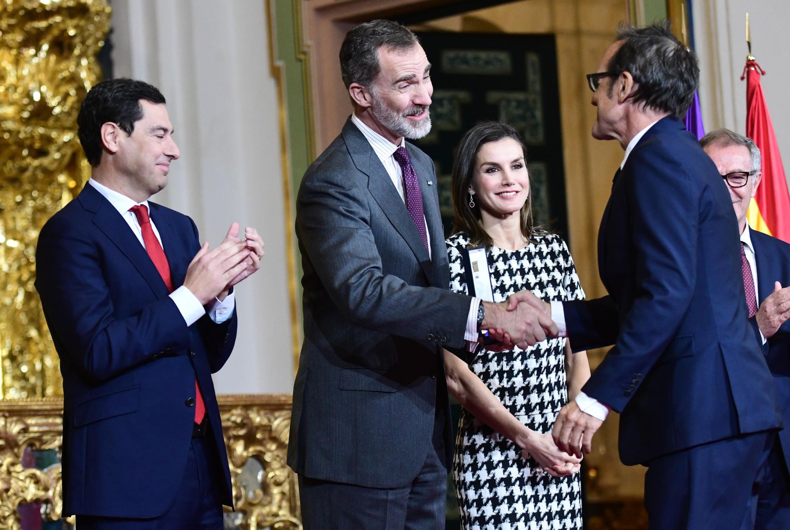 Los Reyes entregan las sMedallas de Oro de las Bellas Artes 2017 en Córdoba