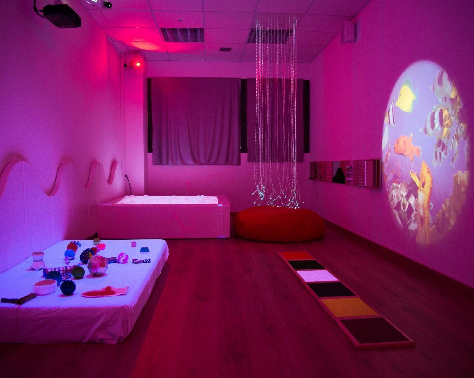 Sala de estimulación sensorial para niños en Afanas