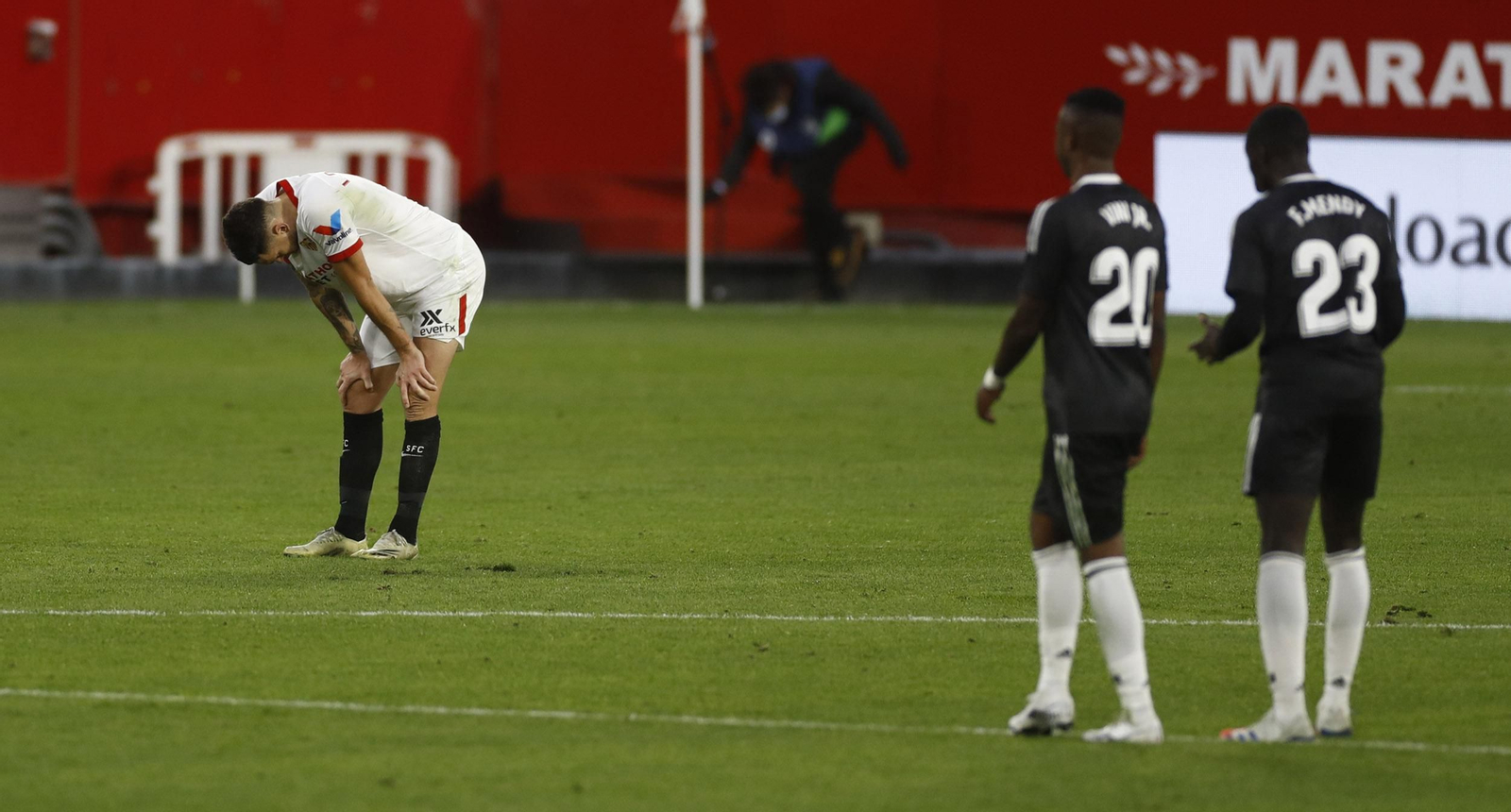 Las imágenes del Sevilla -Real Madrid