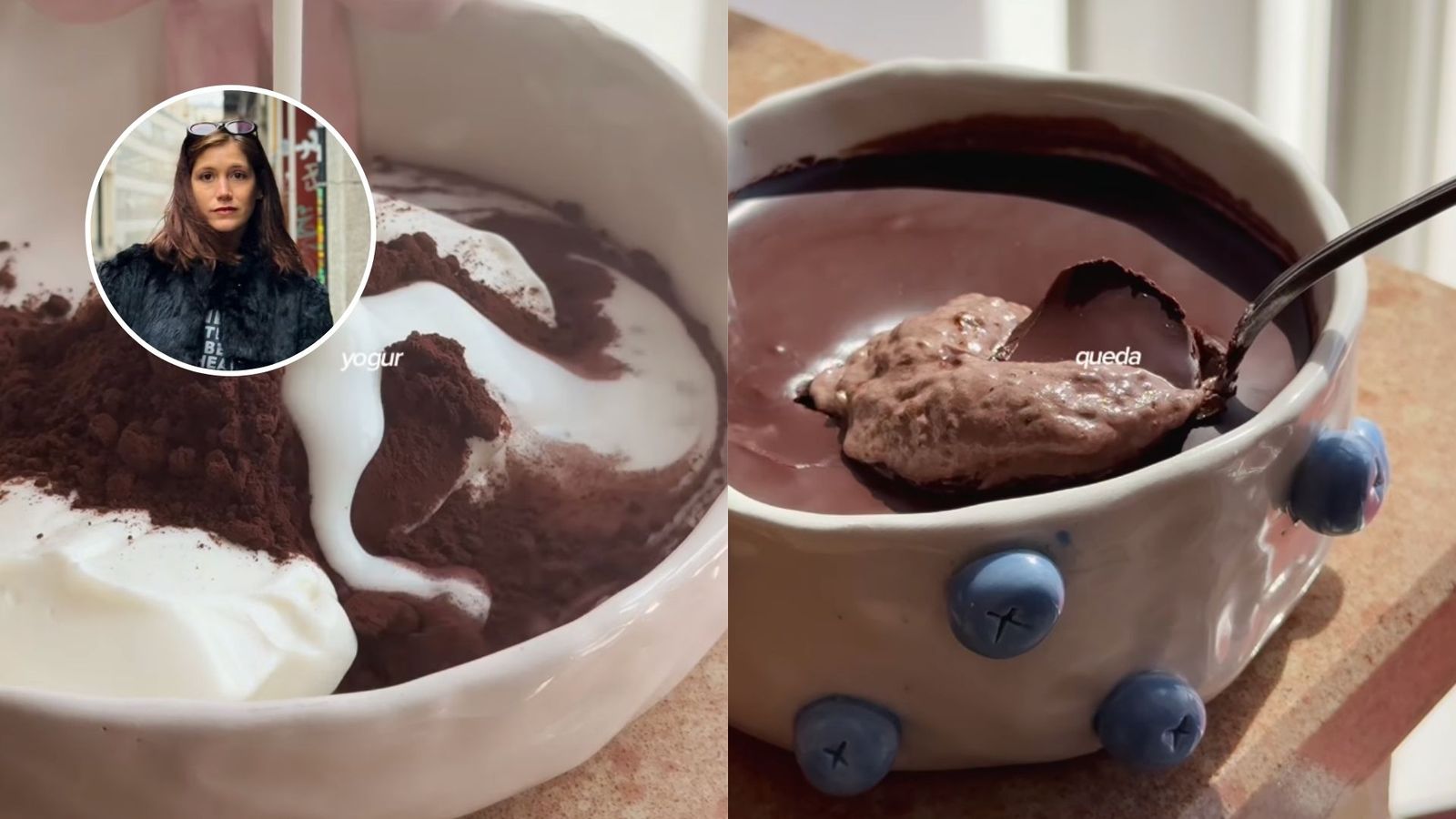 Receta de un postre fácil de hacer en un momento