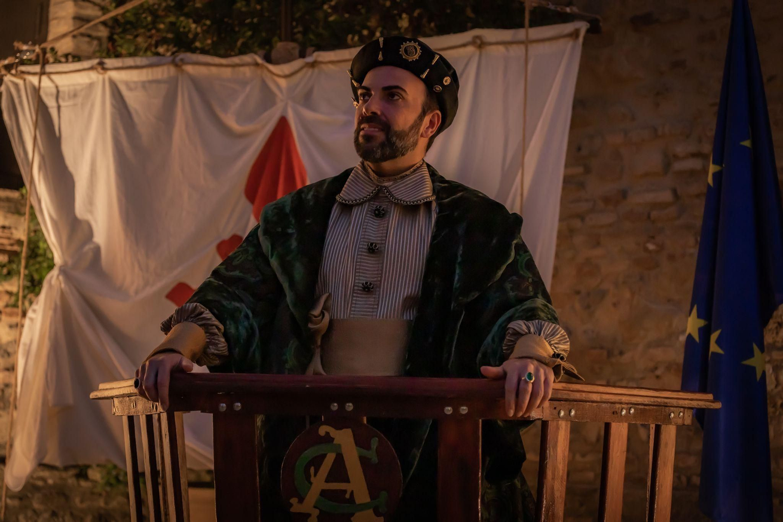 Sanlúcar vuelve a la época de Elcano con la cena de la Circunnavegación