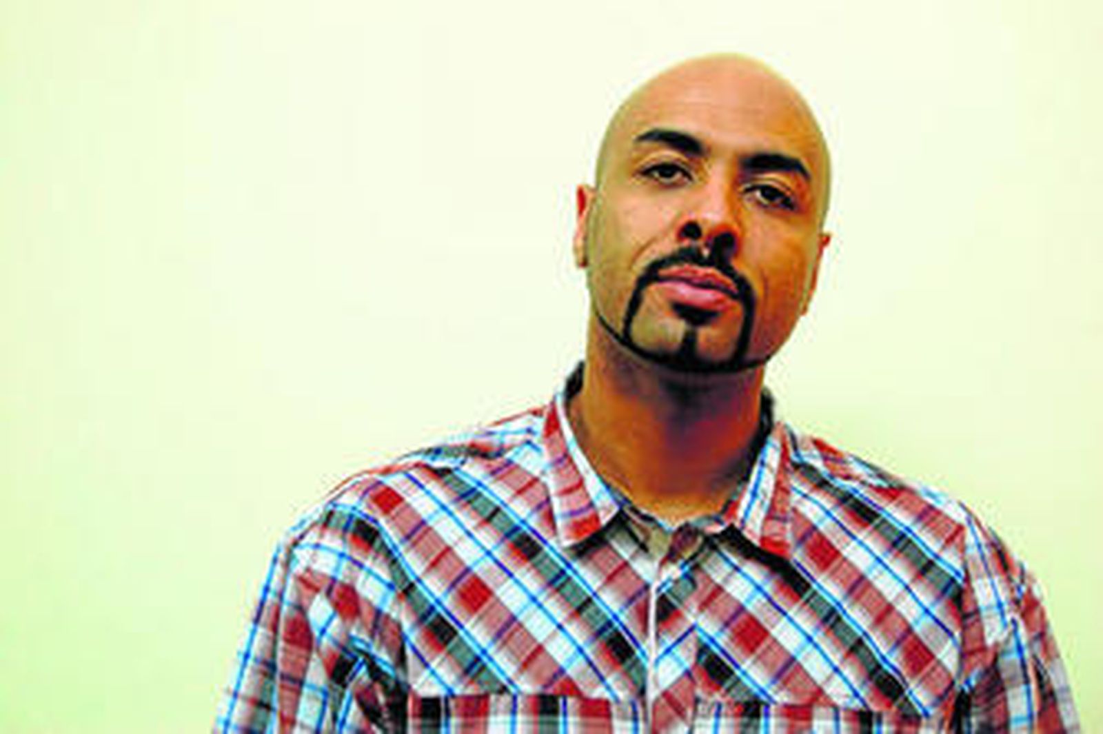 Chojin, antes de su conferencia en Motril.